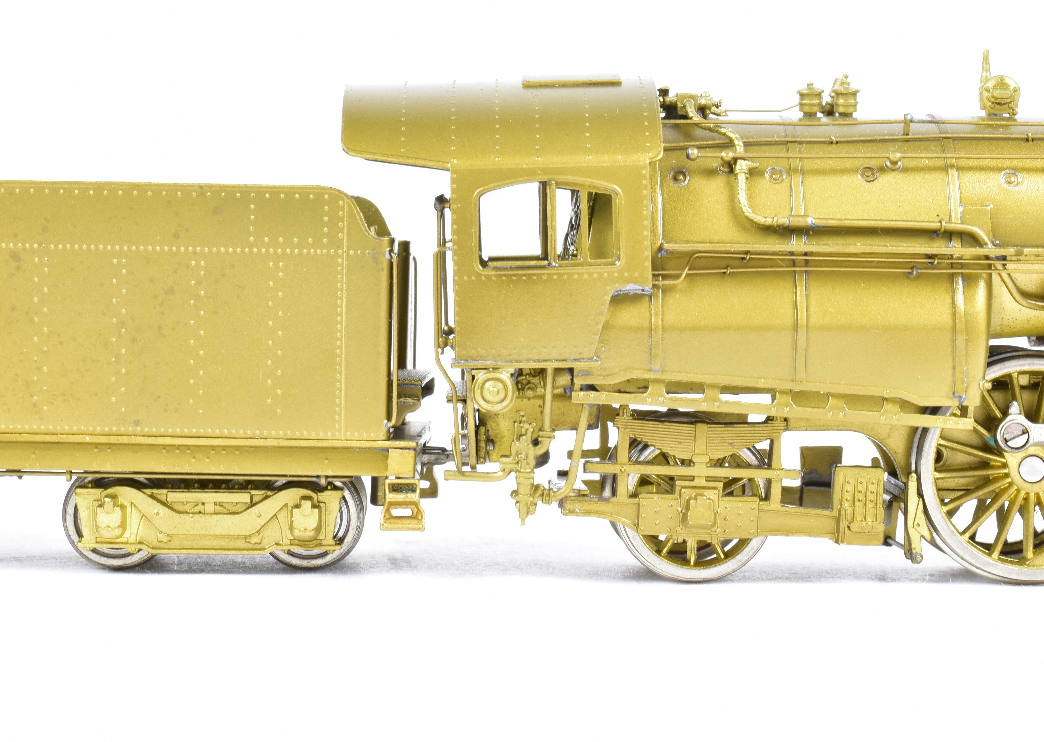 HO Scale Brass Empire Midland Reading 4-6-2 G-2SA Pacific Model Train with Reboxed Packaging and New Boo-Rim Gearbox