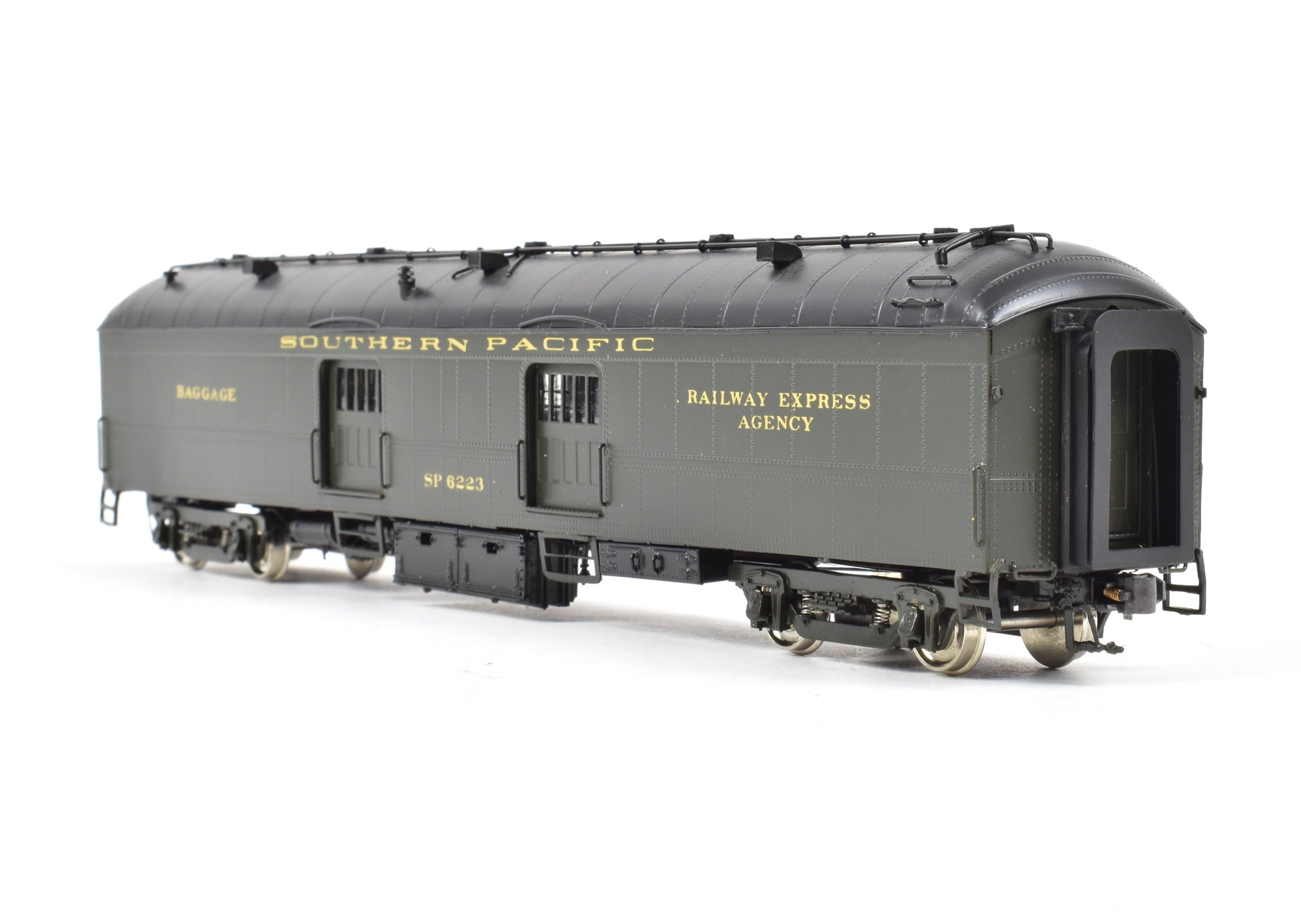 HO Scale Brass Precision Double Door Baggage Car SP CS 60-B-8 #6223