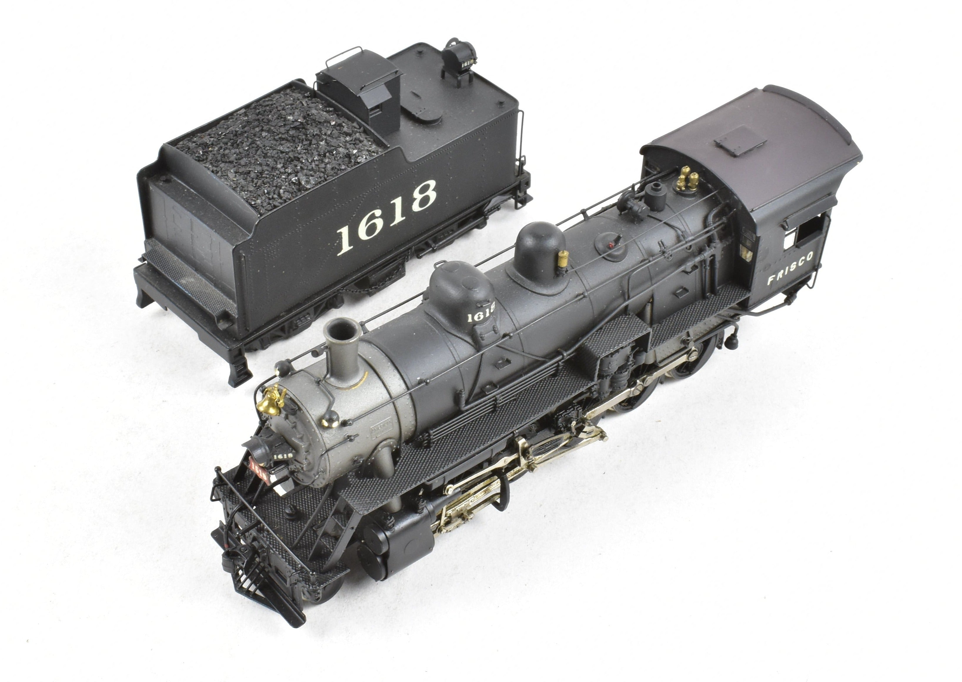 HO Scale Brass PFM - United SLSF - Frisco 2-10-0 Decapod Custom Painted Model Train #1618