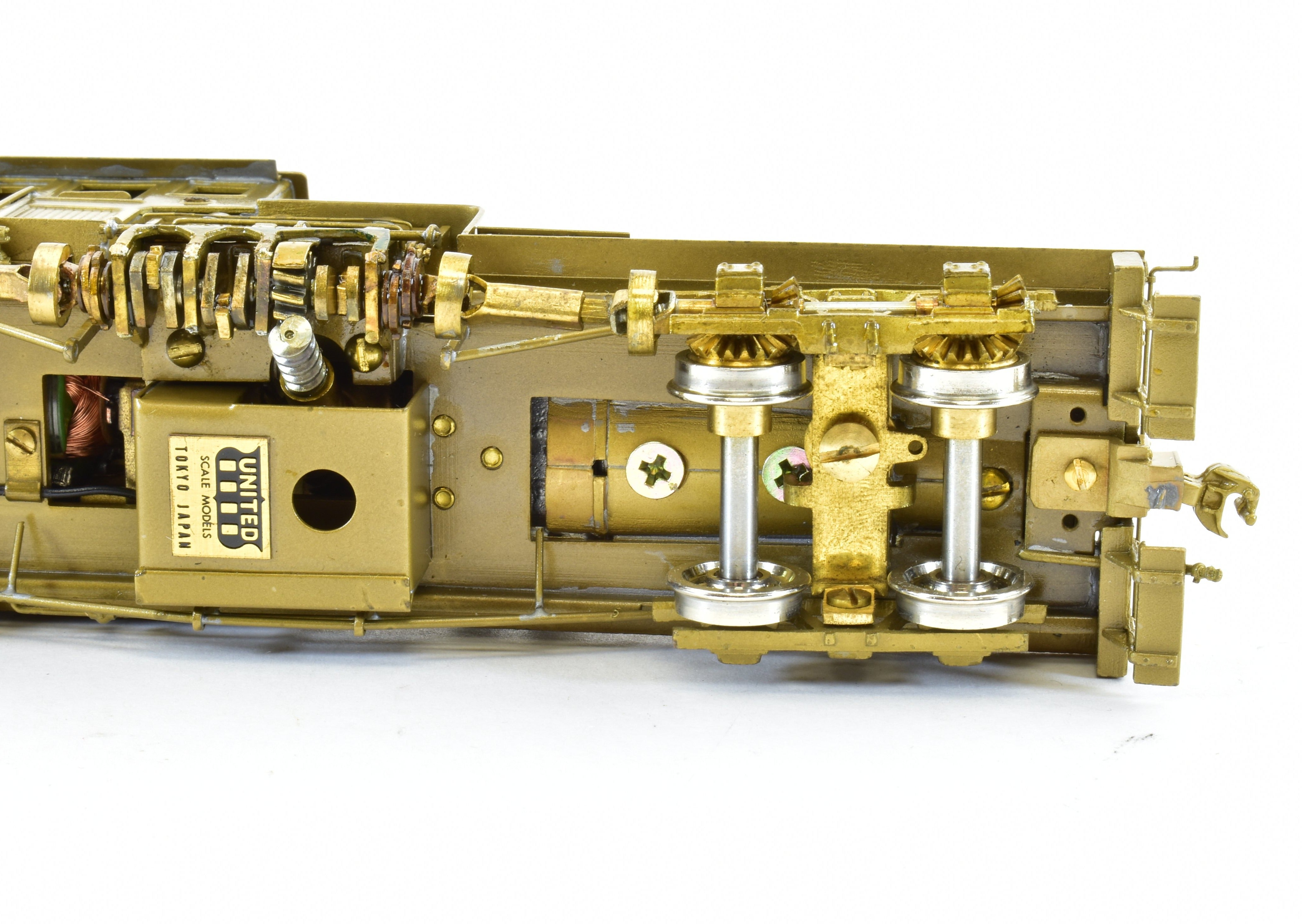 HO Scale Brass PFM - United 2-Truck Shay Geared Locomotive Model for Michigan II's Diverse Logging Roads