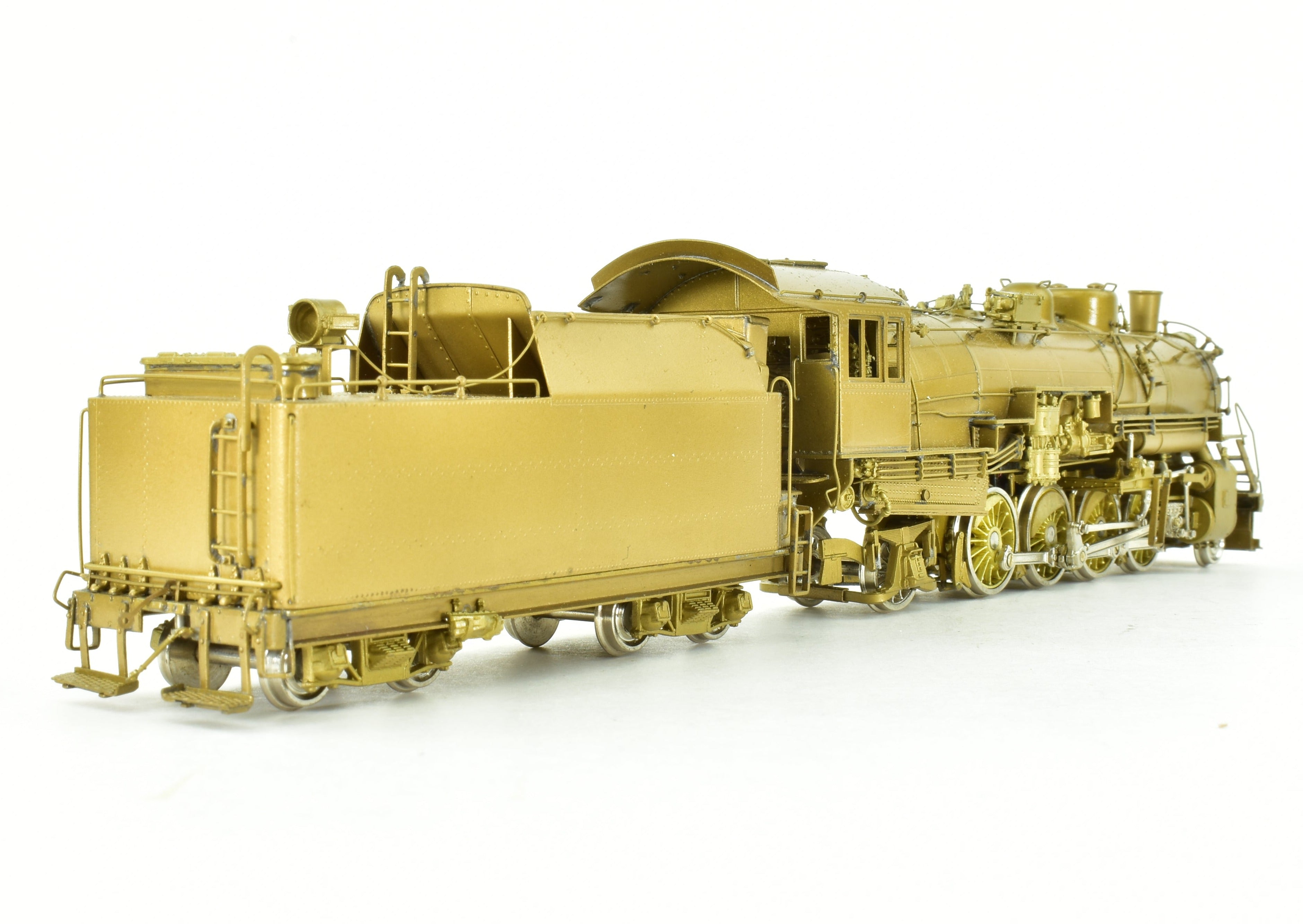 HO Scale Brass Model of Oriental Limited CB&Q - Burlington Route O - 1a 2 - 8 - 2 Steam Locomotive