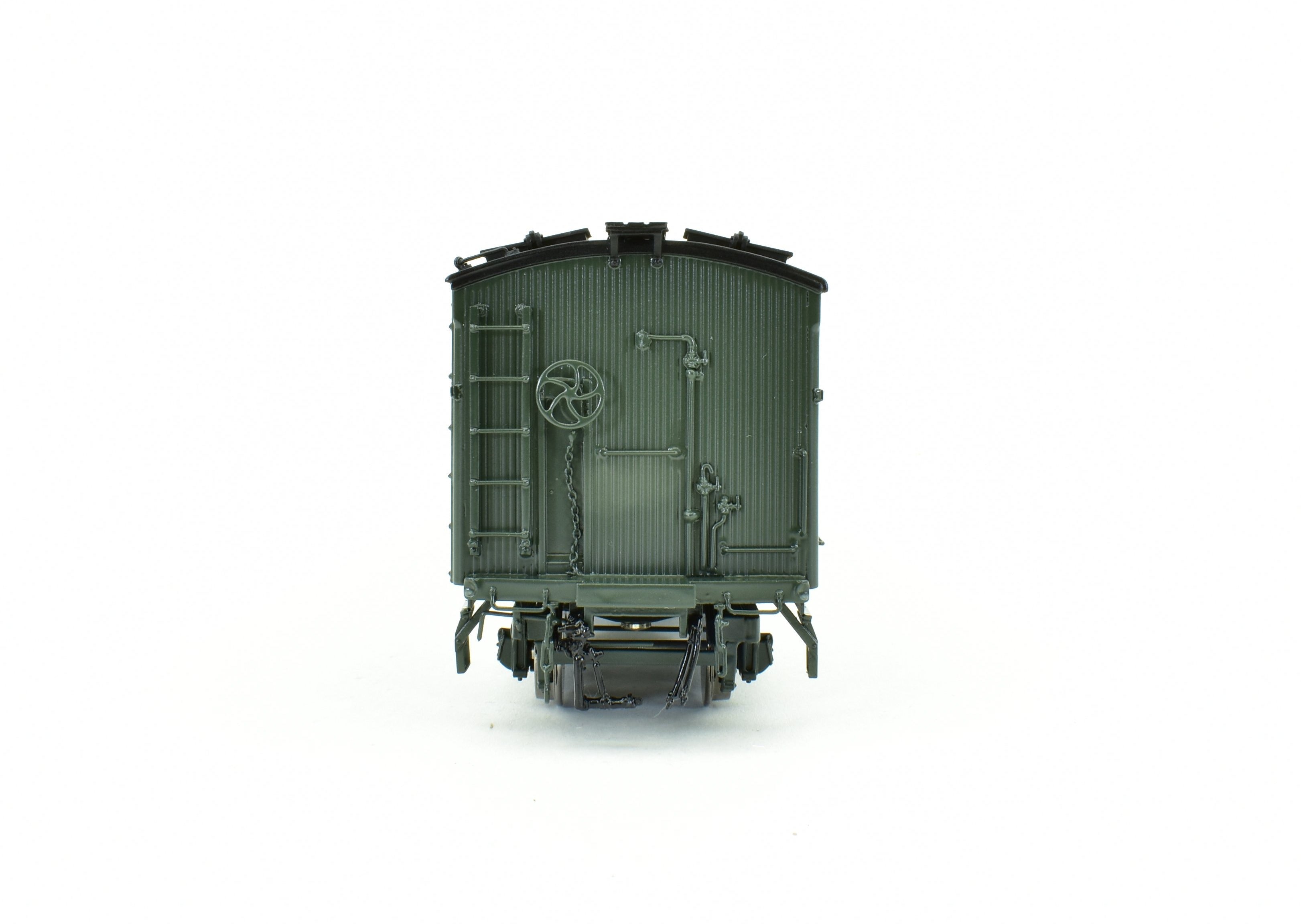 HO Scale Brass Railworks New York Central Wood Reefer Express Refrigerated Freight Car Model for Model Railroading
