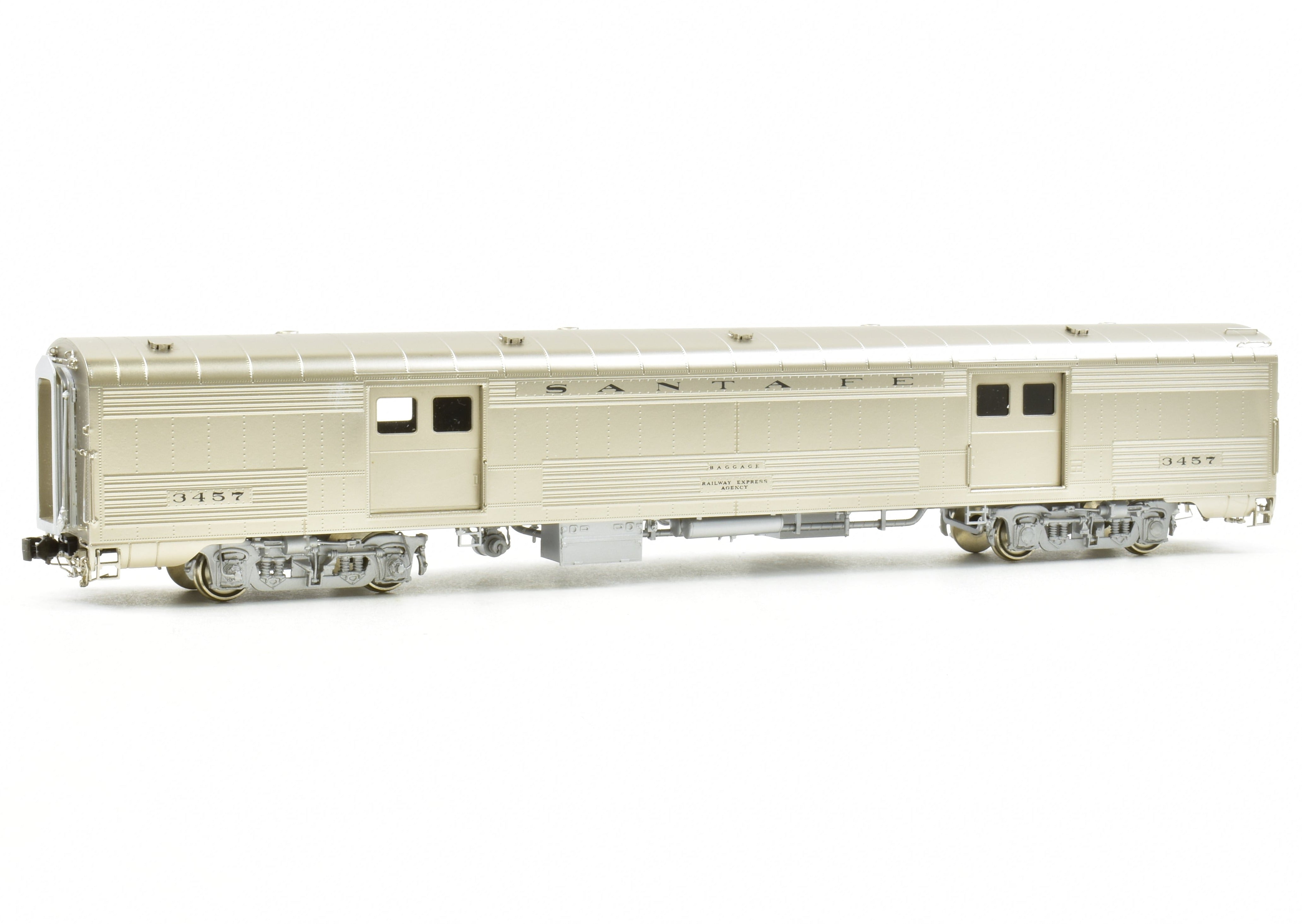 High - Quality HO Scale Brass Train Car Set - Challenger Imports ATSF - Santa Fe 1951 Super Chief 10 - Car Collection