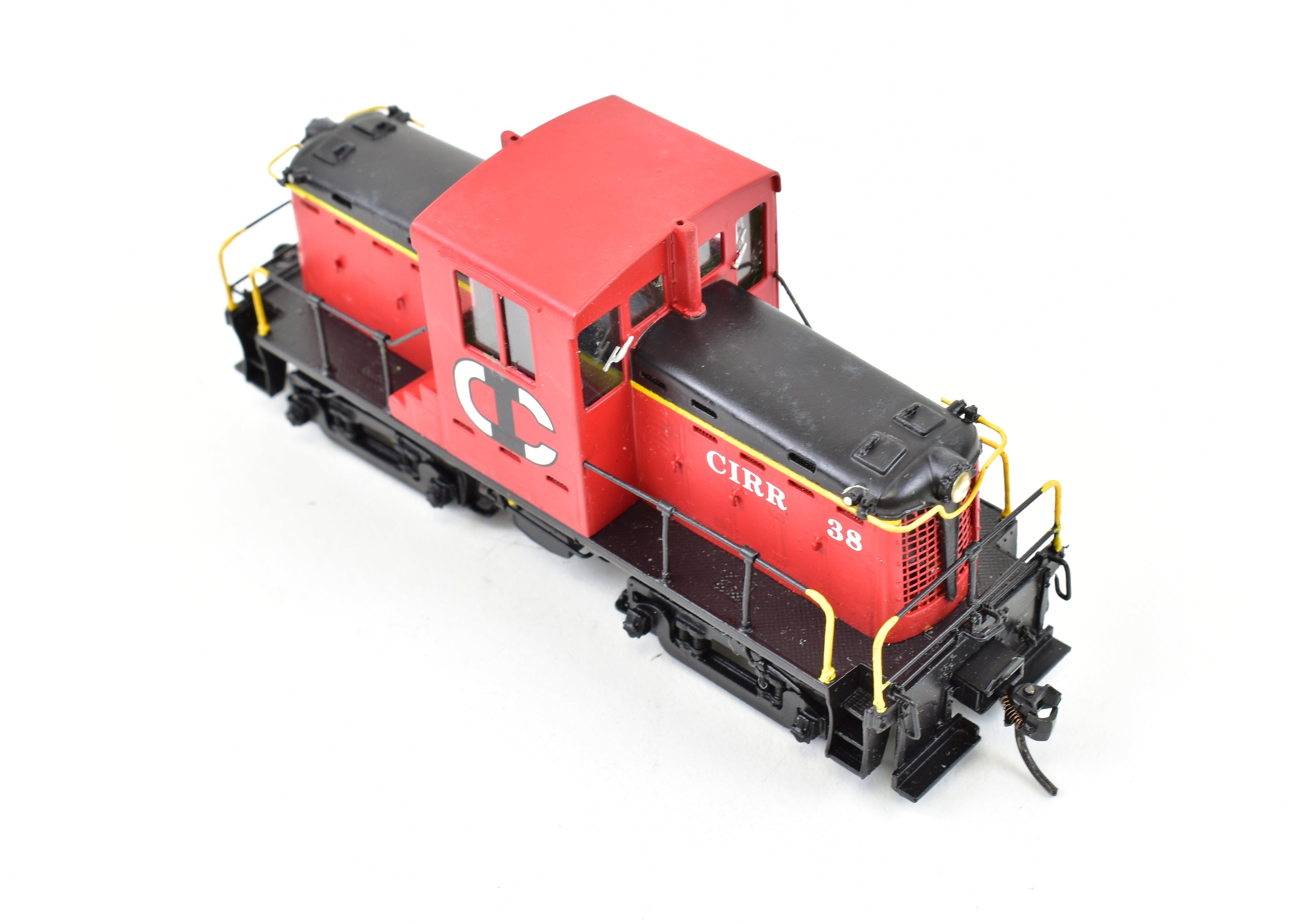 HO Scale Brass OMI - Overland Models Inc. MILW - Milwaukee Road USAX - U.S. Army 44 - DE - 18 Whitcomb Switcher Model with Custom Painted Fictional Road Design