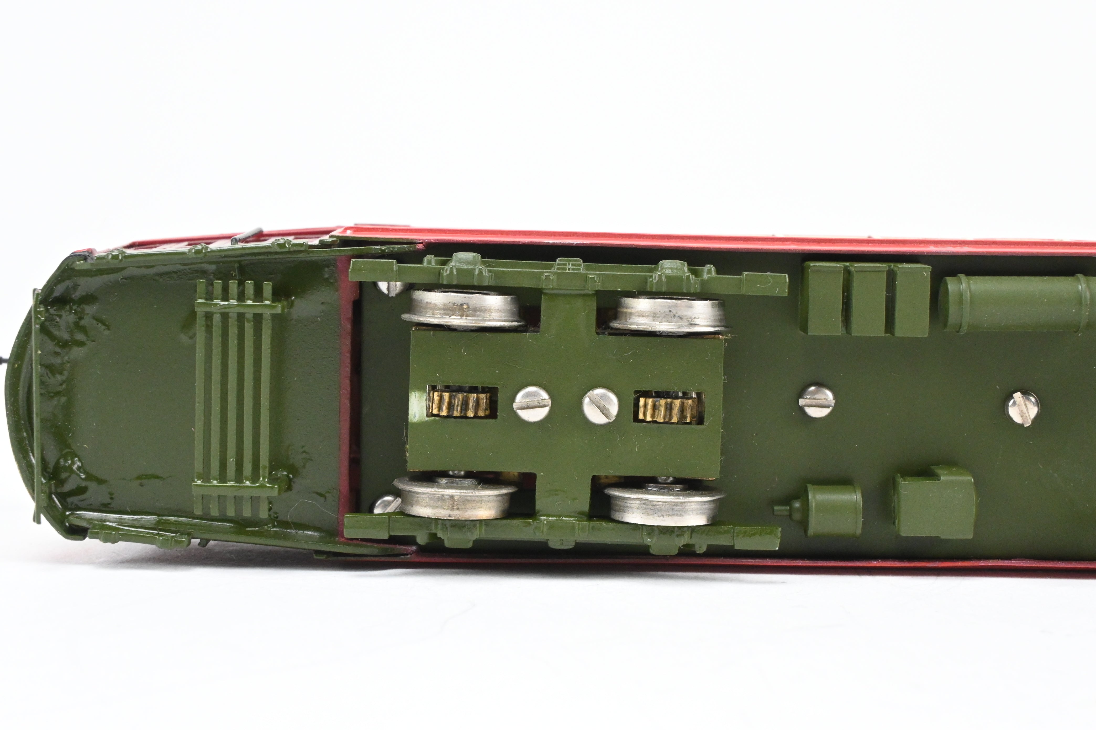 High - Quality HO Scale Brass Chicago Surface Lines Pullman Car Model - Fairfield Models 343 CSL, Custom Painted as No. 134, with Reboxx Packaging