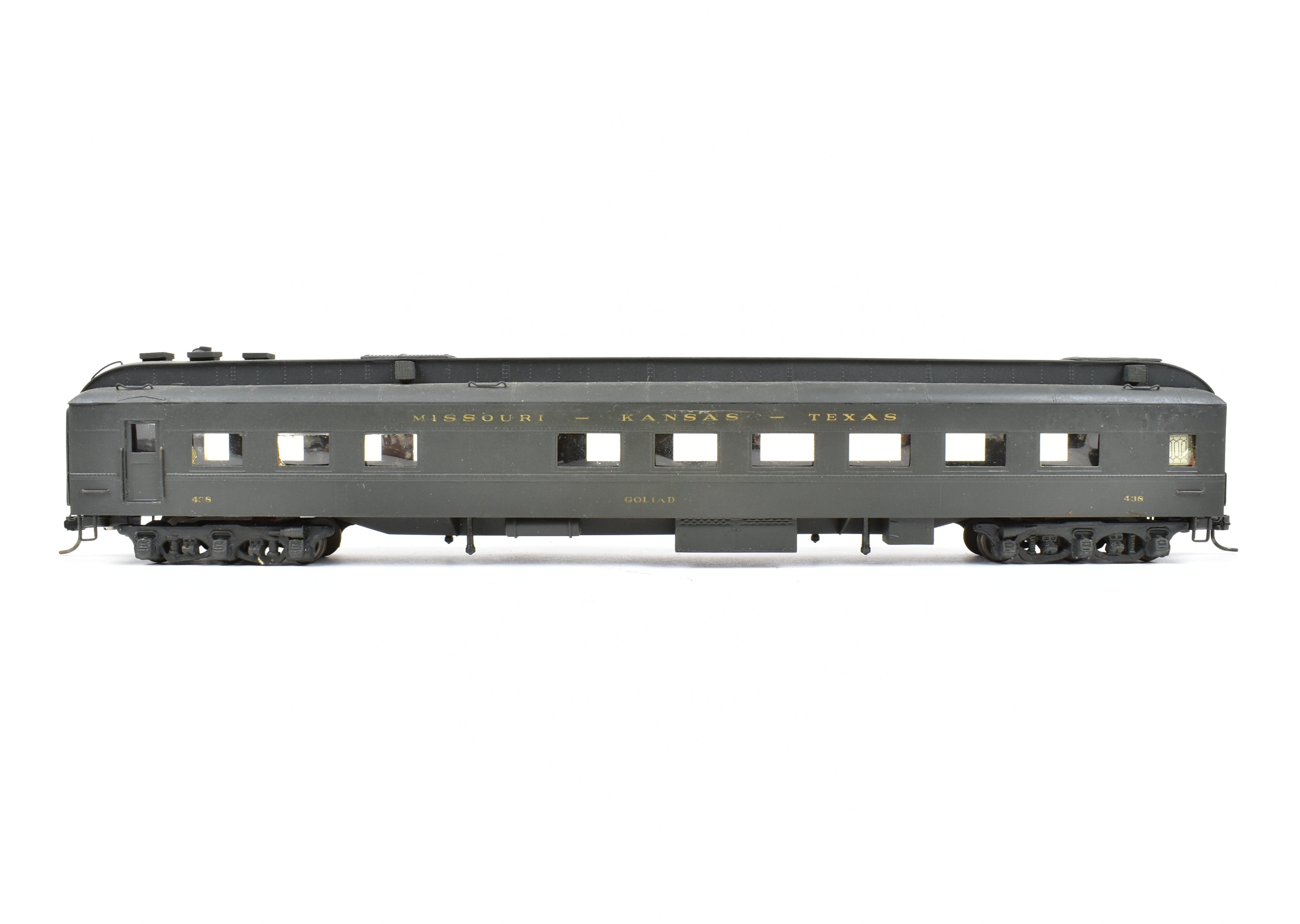 HO Scale Brass Hallmark Models Custom Painted Missouri Kansas Texas Katy Diner Model Train Car