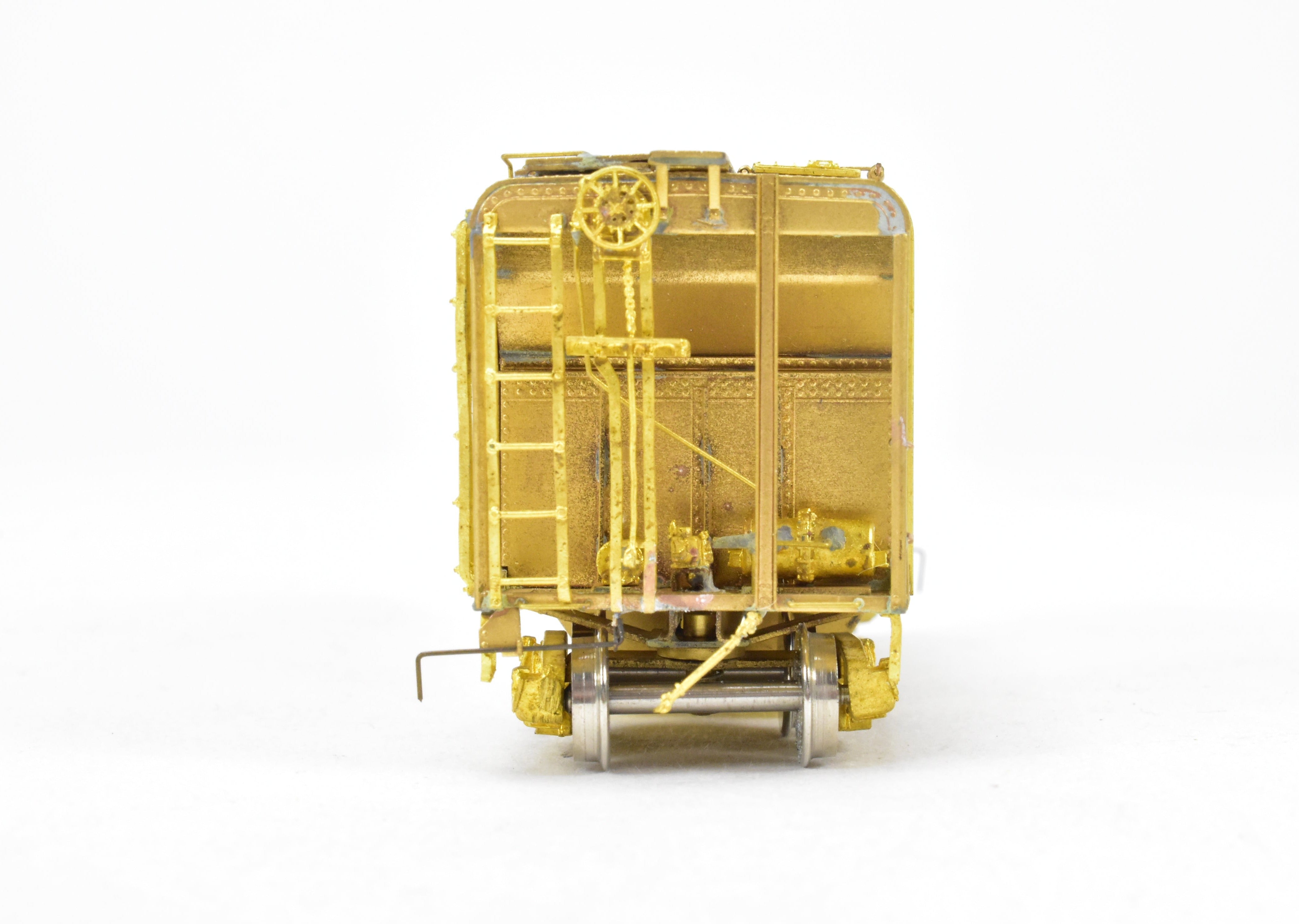 HO Brass OMI B&O N-34 Covered Hopper Wagon with Working Hatches