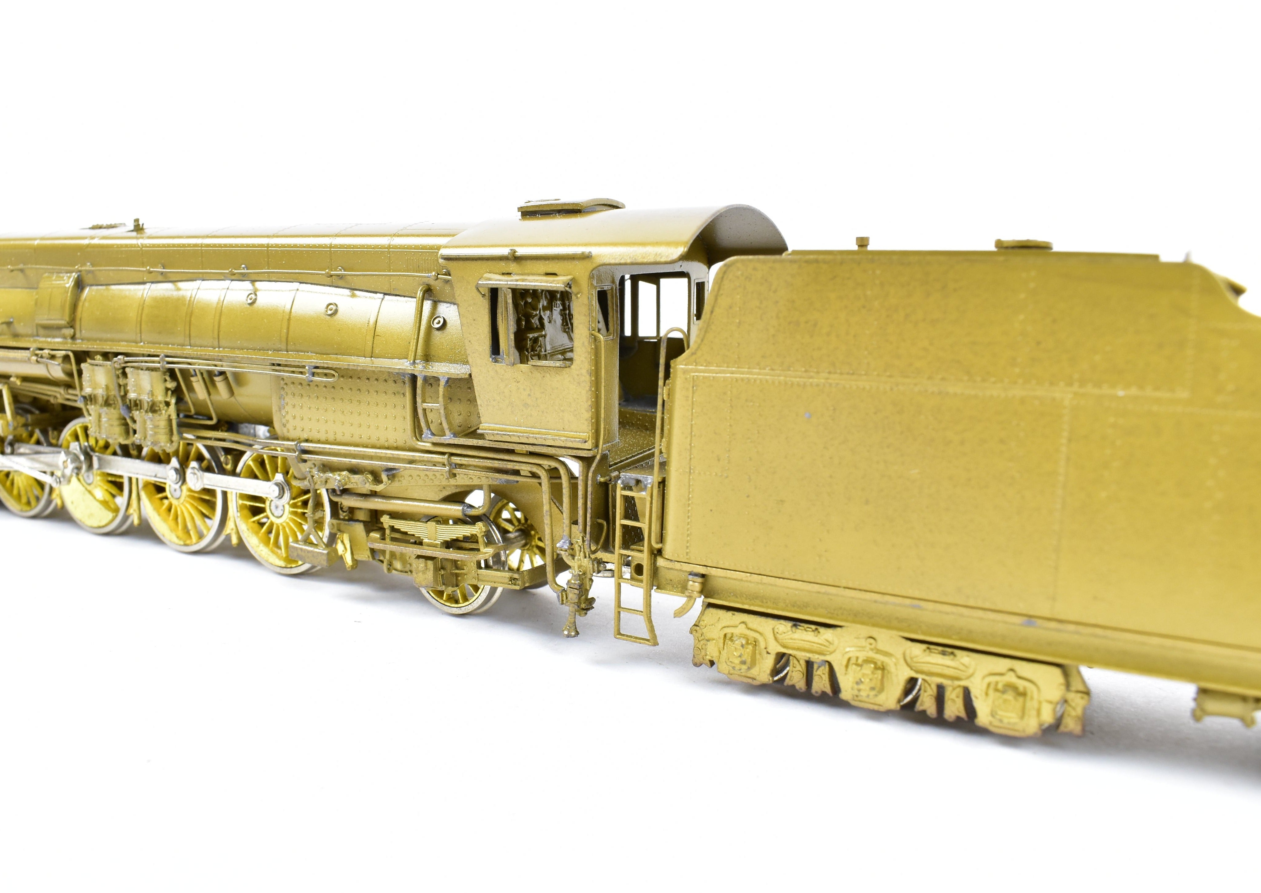 HO Scale Brass Alco Models Southern Pacific (SP) MT - 2 4 - 8 - 2 Steam Locomotive Model