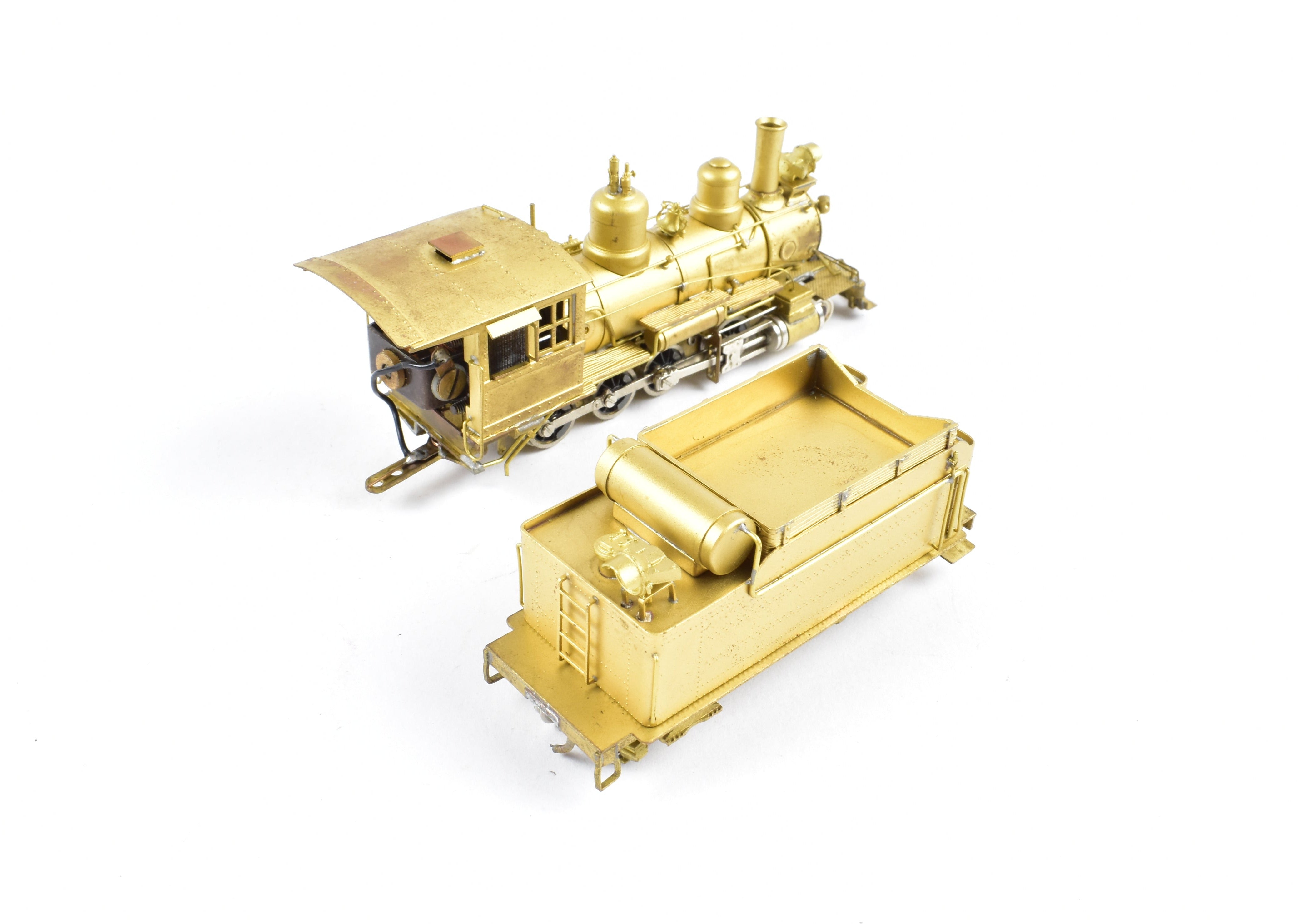 HOn3 Scale Brass Model of Balboa's Denver & Rio Grande Western C-19 2-8-0 Locomotive
