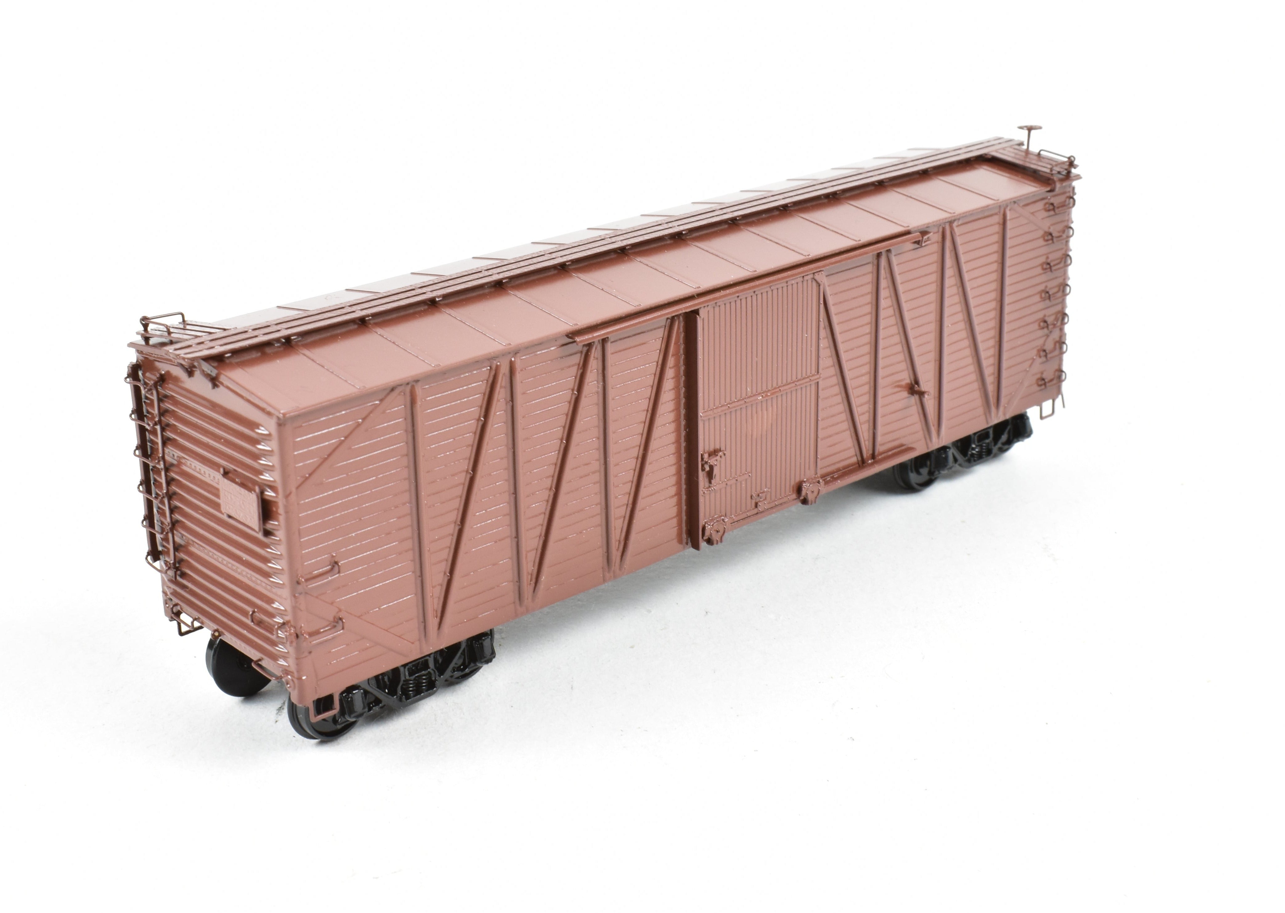 HO Scale Brass OMI - Overland Models, Inc. Various Roads USRA Single Sheath Painted Boxcar Model for Model Train Enthusiasts