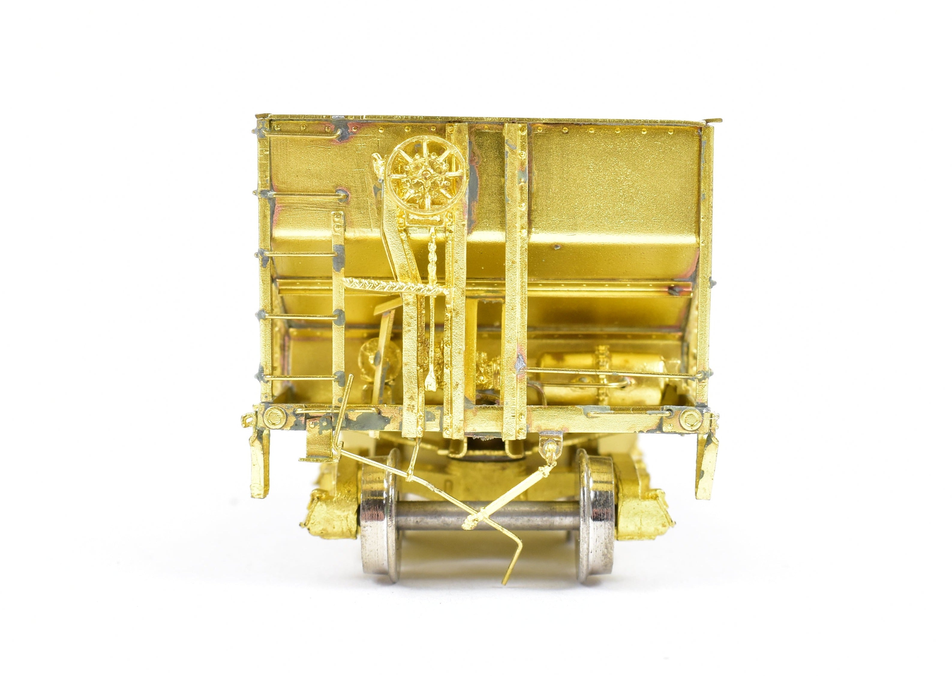 HO Brass OMI Overland Models D&H 55-Ton 2-Bay Hopper - Like New