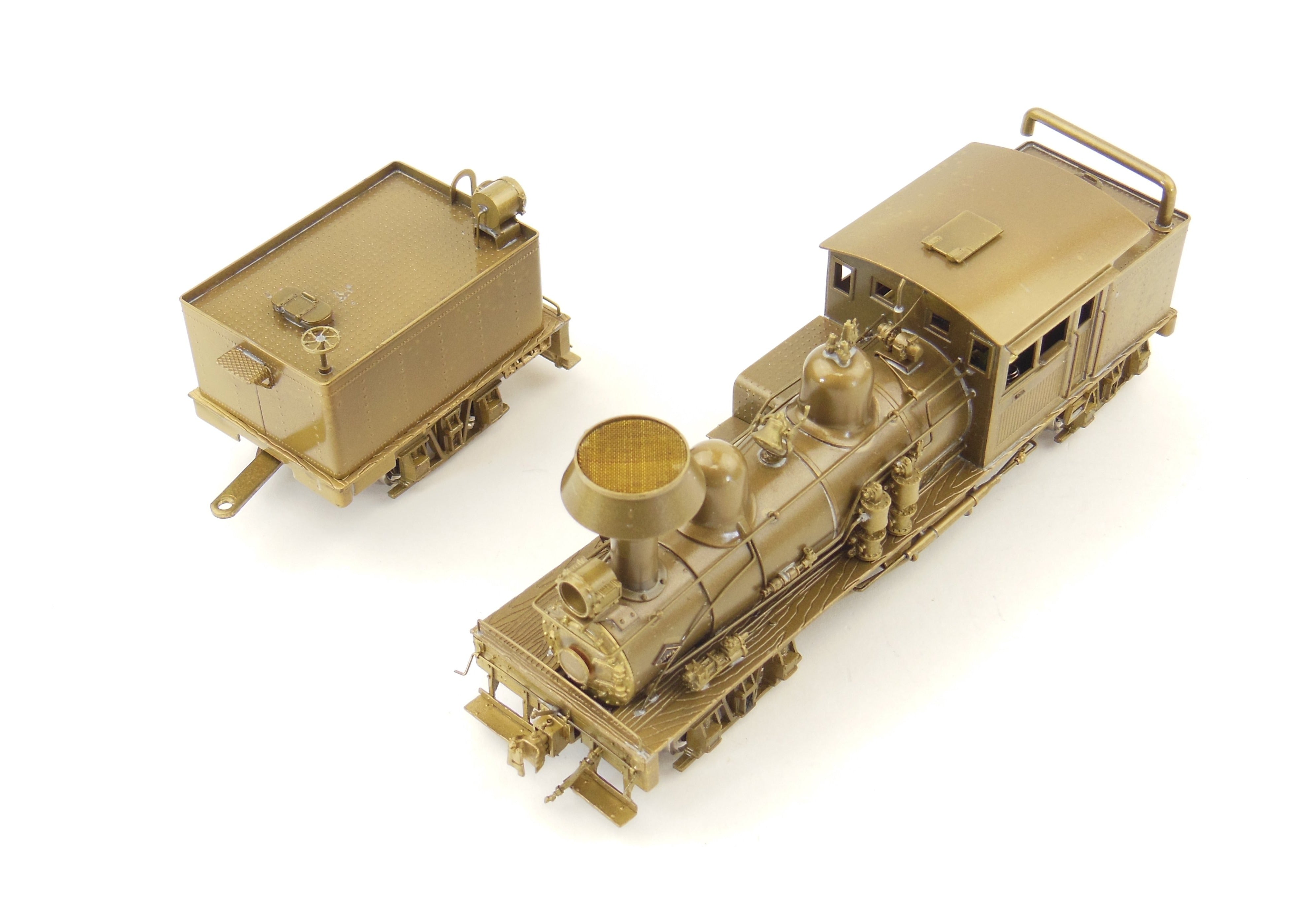 HO Scale Brass PFM - United Cherry River 3-Truck Shay Geared Model Locomotive for Train Enthusiasts
