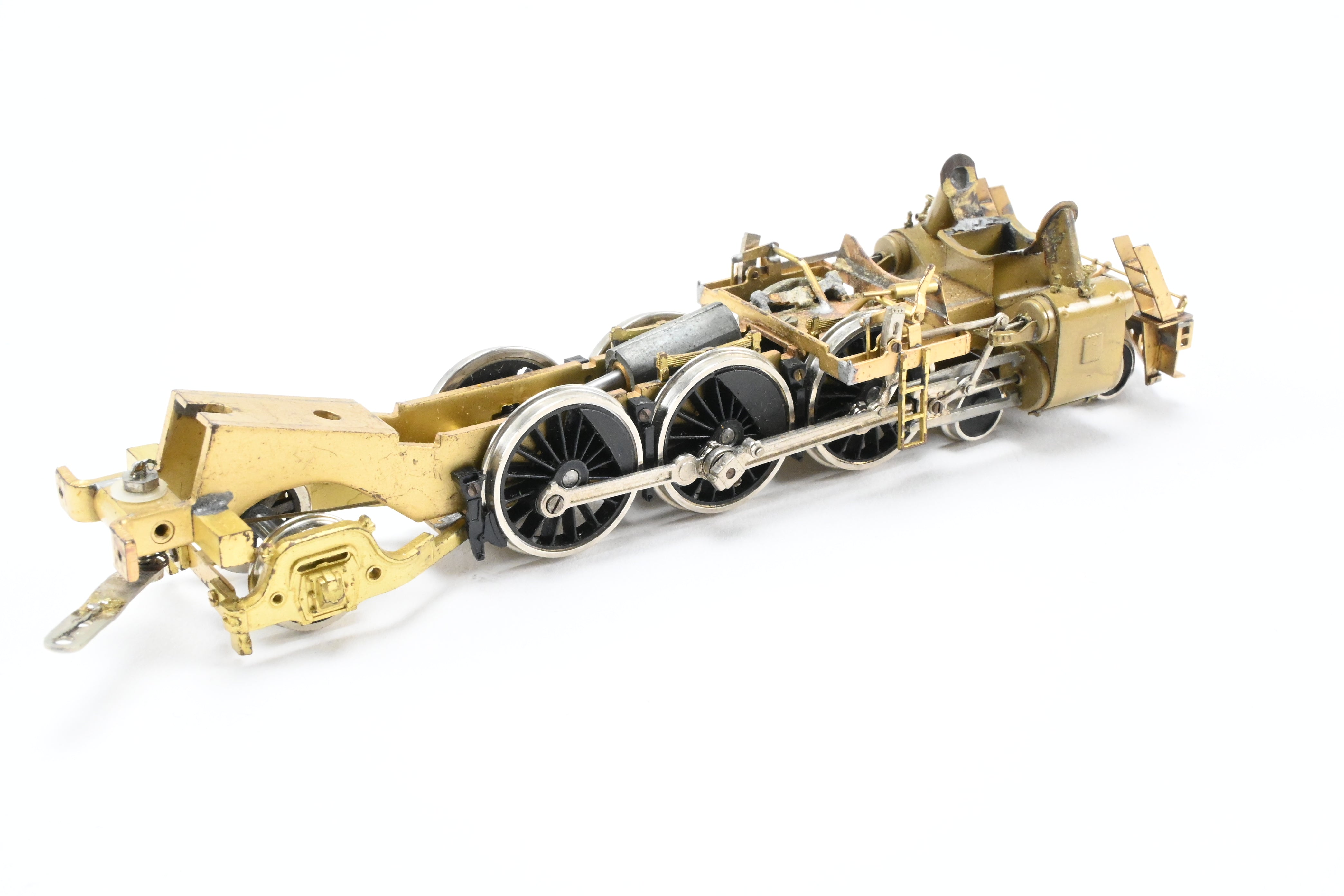 HO Scale Brass Hallmark Models MKT - Missouri Kansas Texas 4-6-2 H-3A Pacific Steam Locomotive Chassis Mechanism (Without Motor)