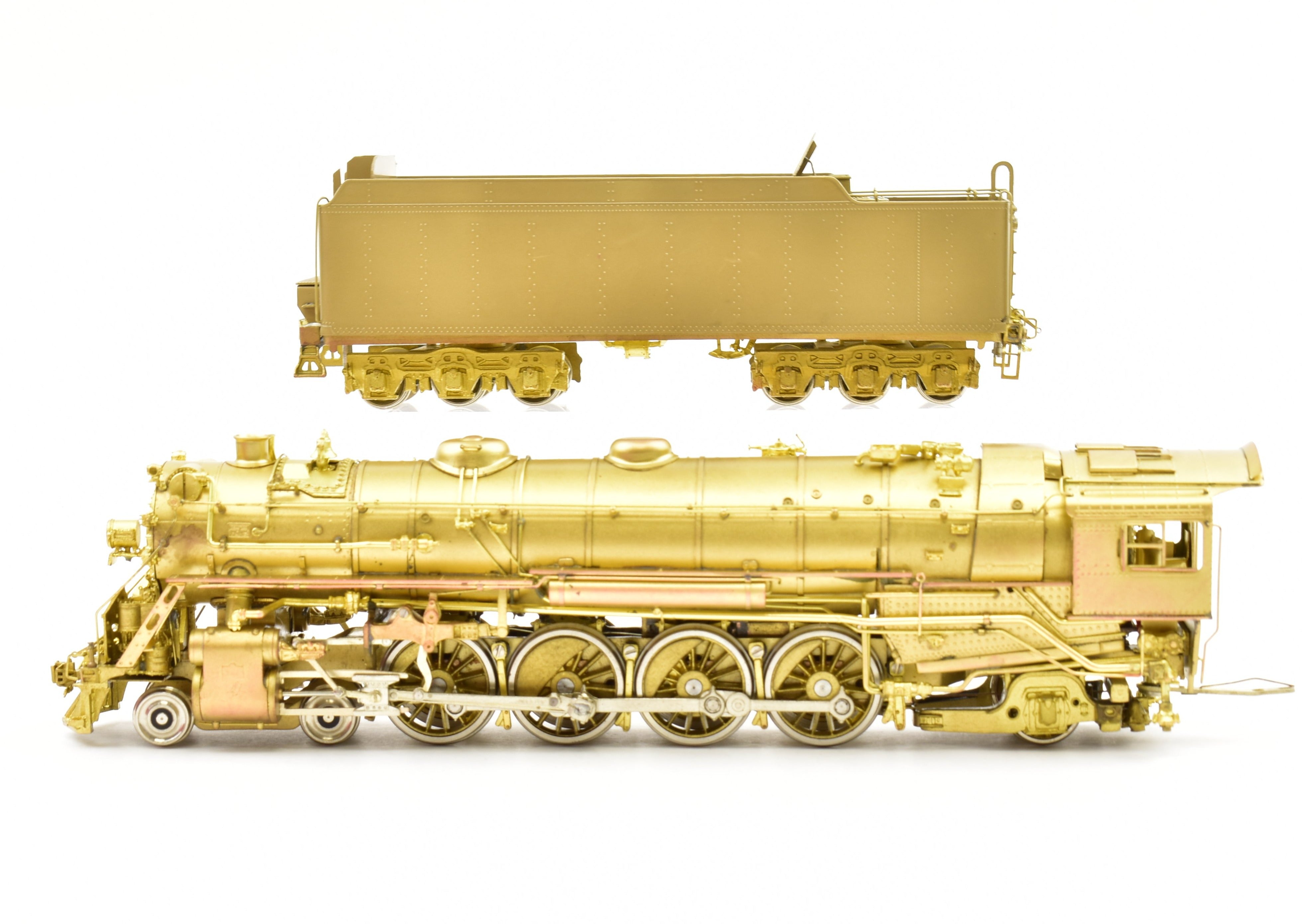 HO Scale Brass Key Imports Model Train - New York Central L - 2d 4 - 8 - 2 Mohawk from the 1981 Production Run
