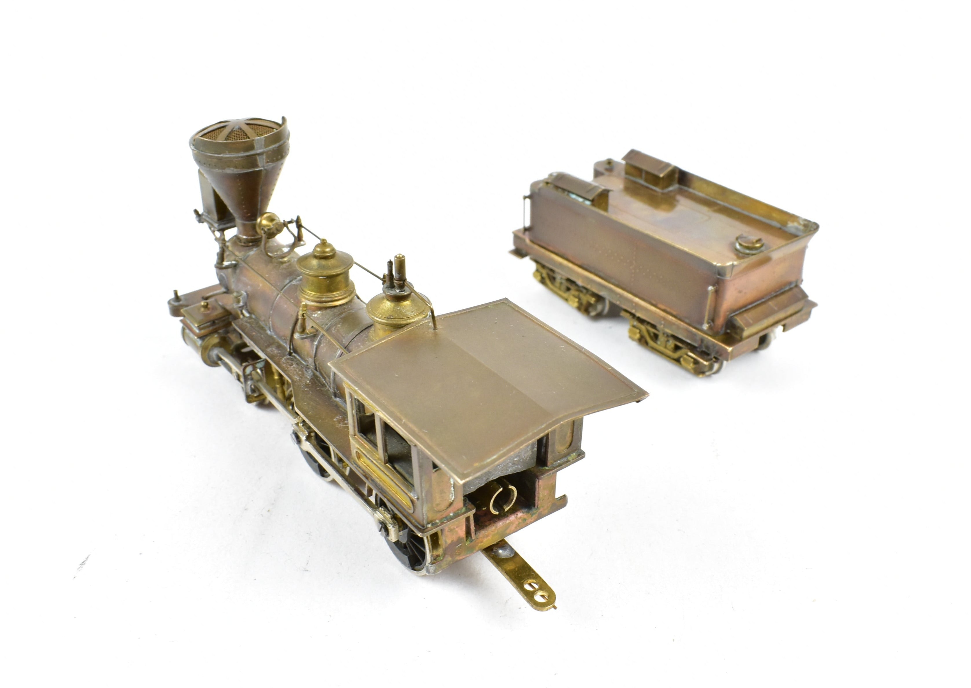 HO Scale Brass PFM - United Virginia & Truckee 4-4-0 Steam Locomotive Reno No. 11 Model Train