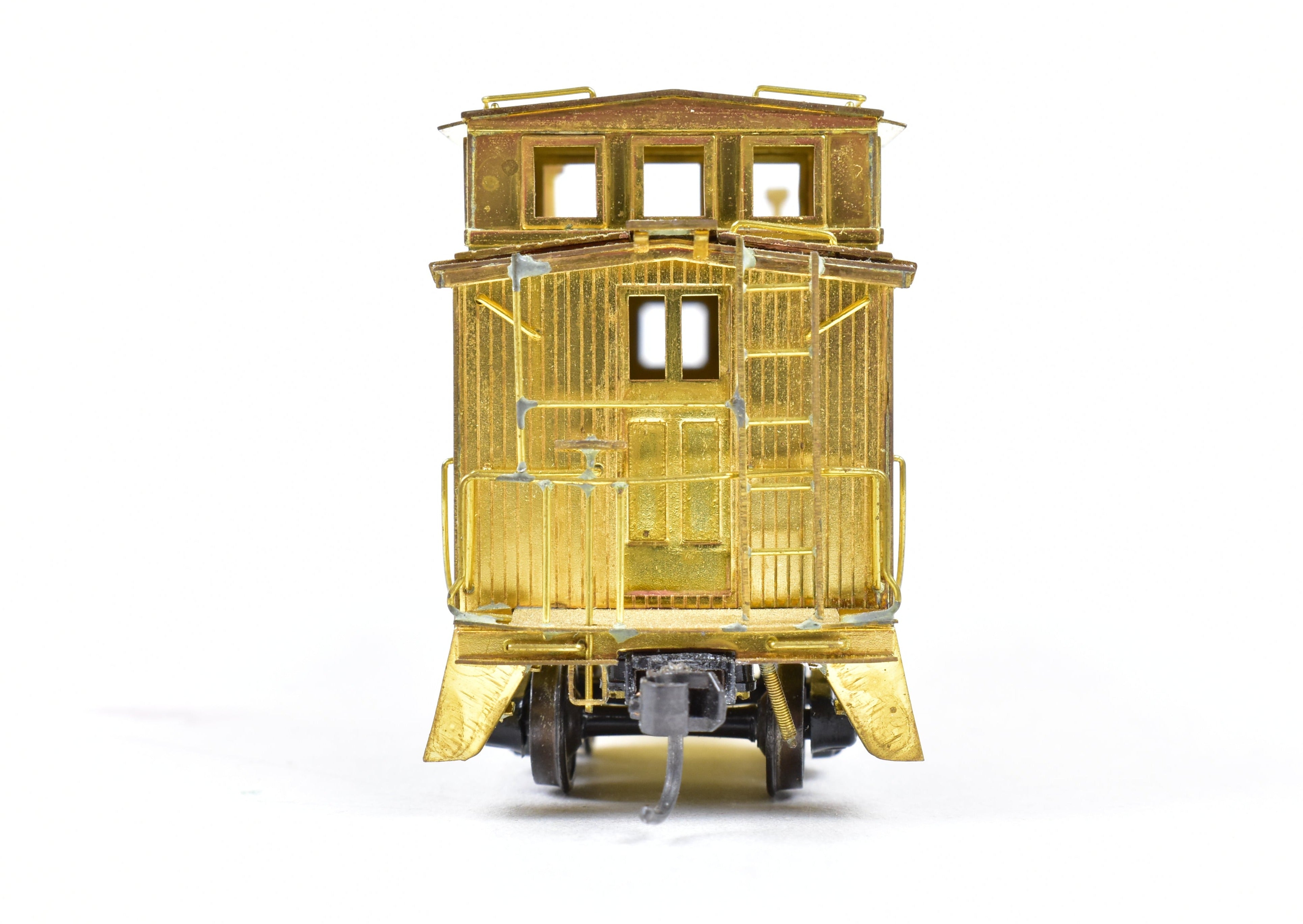 HO Scale Brass Caboose - Hallmark Models' Cotton Belt 2300 Class