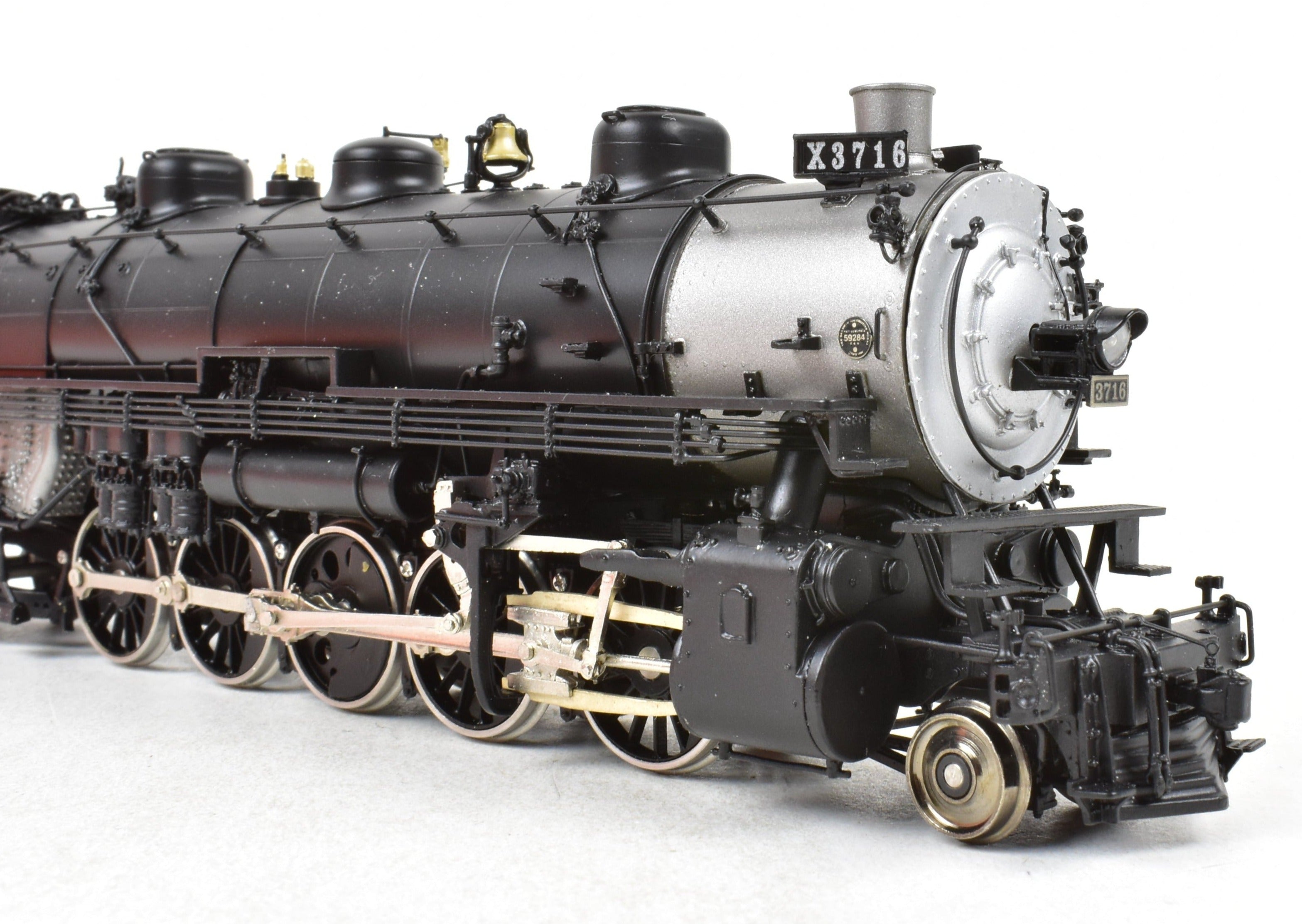 HO Scale Brass Precision Scale Co. Southern Pacific F-4 2-10-2 Factory Painted Locomotive Model No. 3716