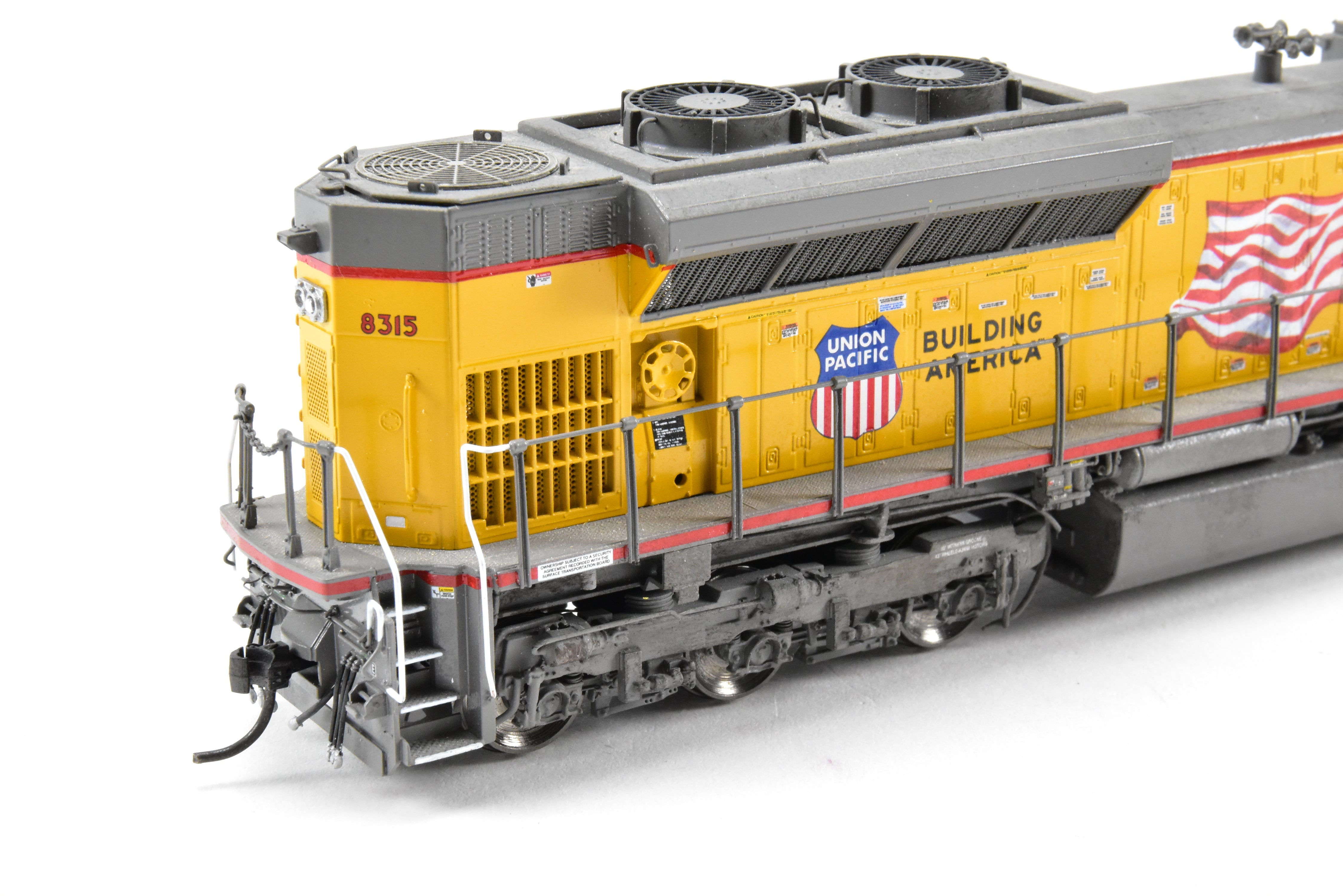 HO Brass OMI - Overland Models Inc Union Pacific EMD SD - 70ACe FP #8315 with Digitrax DCC & Light Weathering