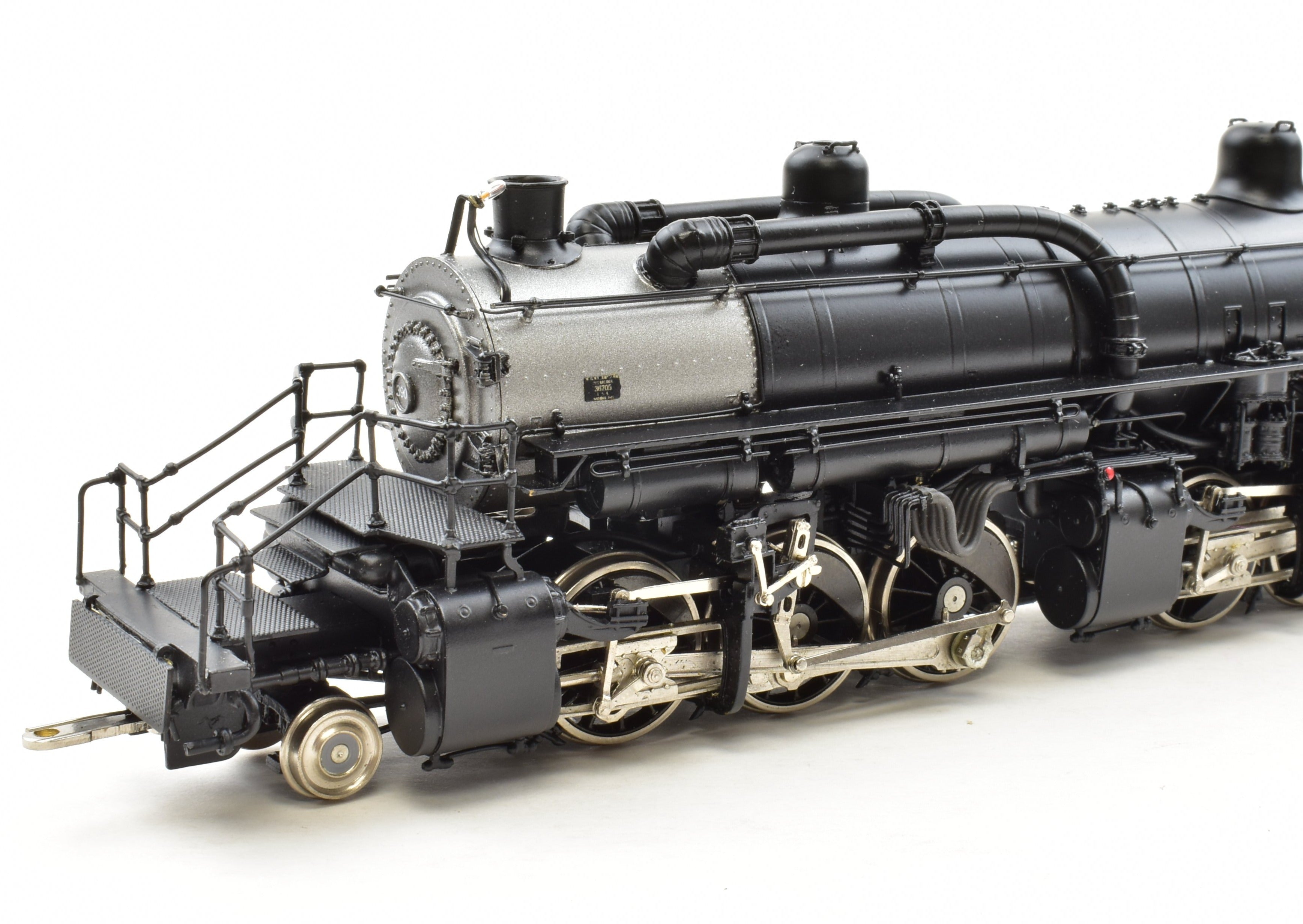 HO Scale Brass Key Imports Southern Pacific AM - 2 4 - 6 - 6 - 2 Cab Forward #3907 Post - War Model