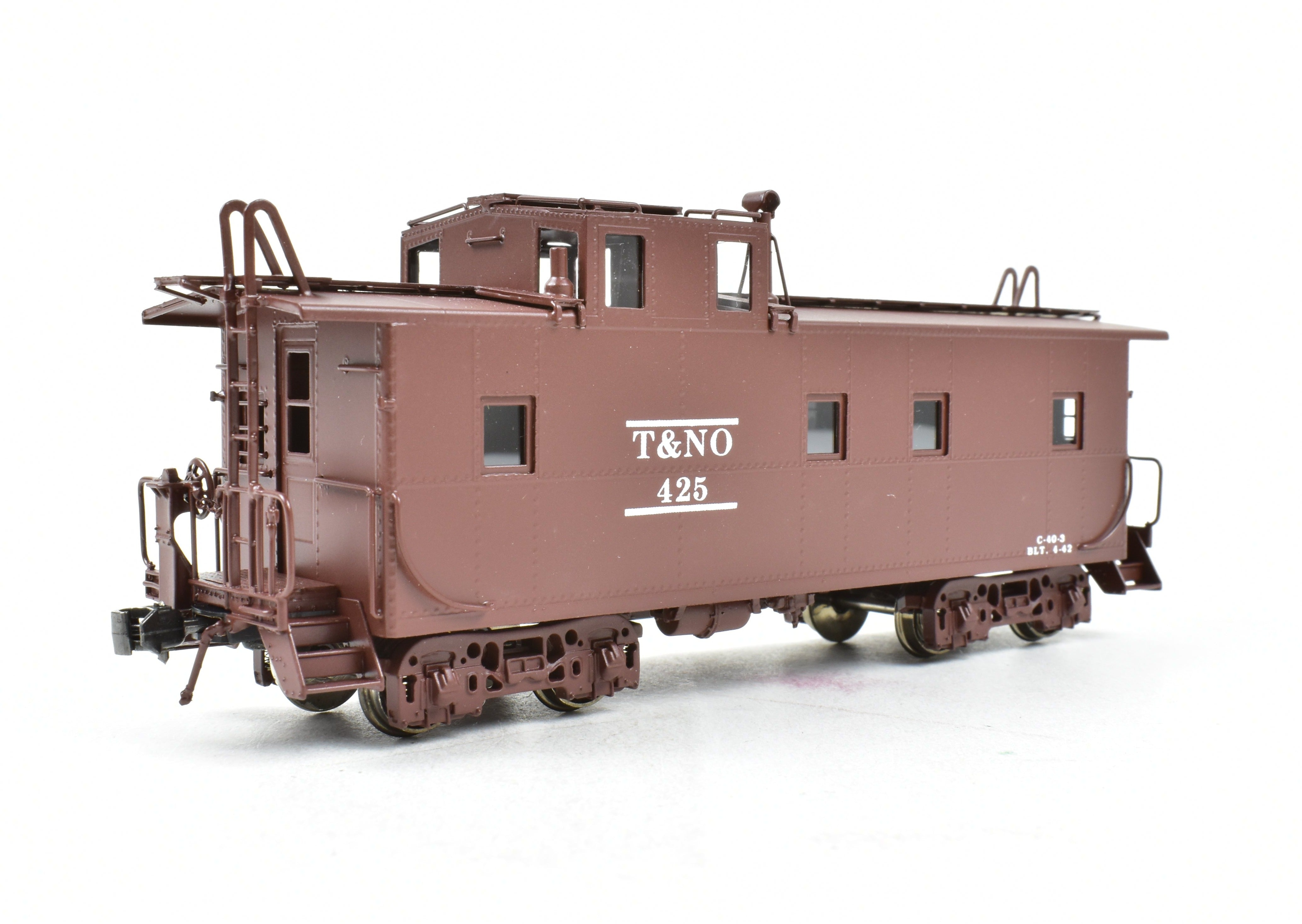 HO Scale Brass PSC Precision Texas & New Orleans C-40-3 Steel Cupola Caboose T&NO 425