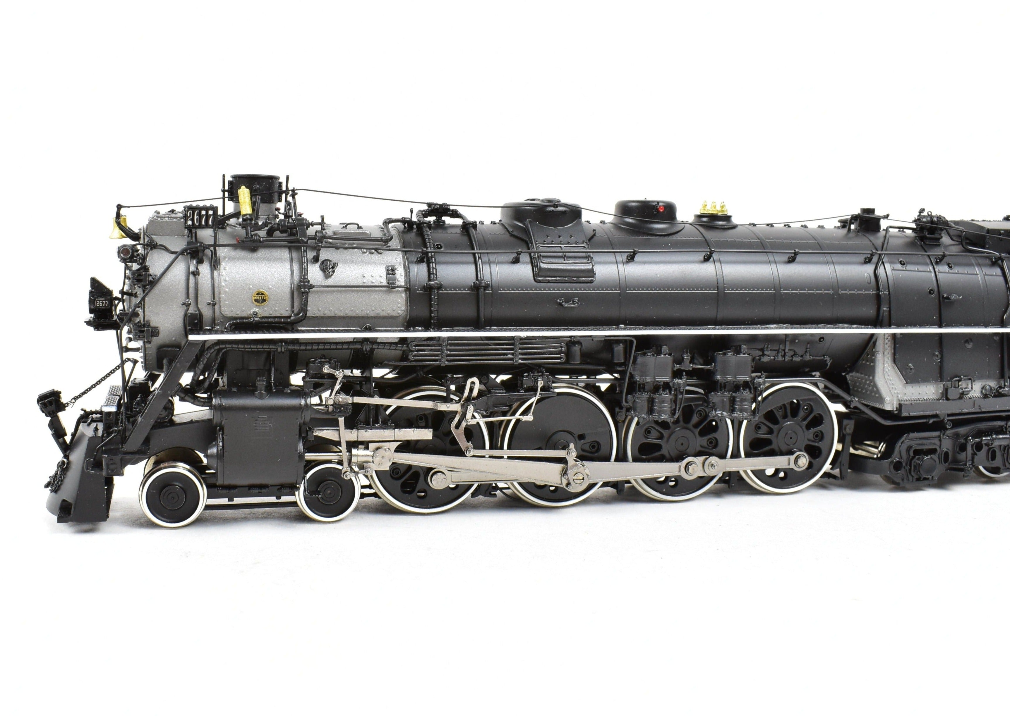 HO Scale Brass Model Train - Precision Scale Co. (PSC) Northern Pacific A-4 4-8-4 Northern FP Locomotive No. 2677