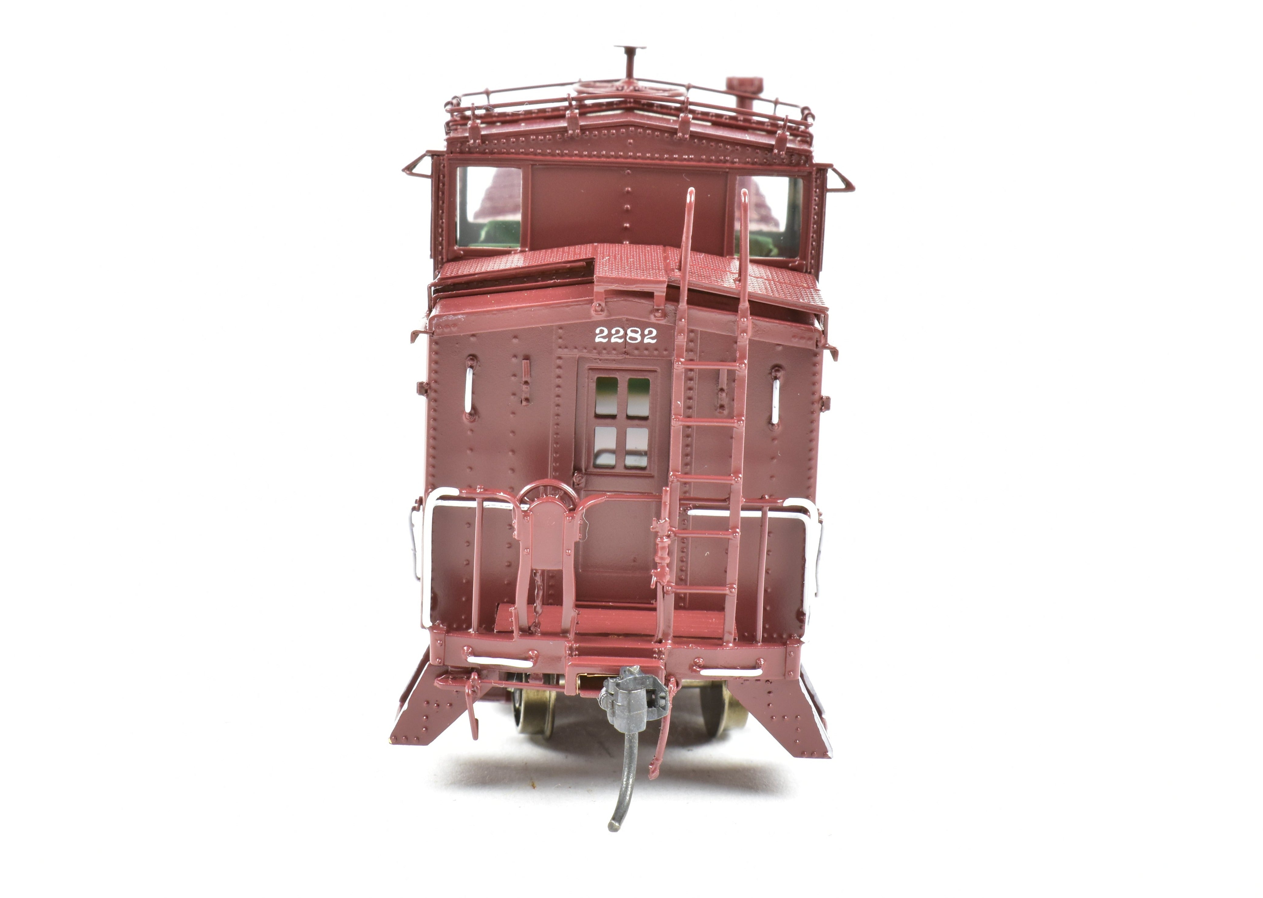 HO Brass DVP Santa Fe Peaked Roof Caboose with Antenna, Road #11616