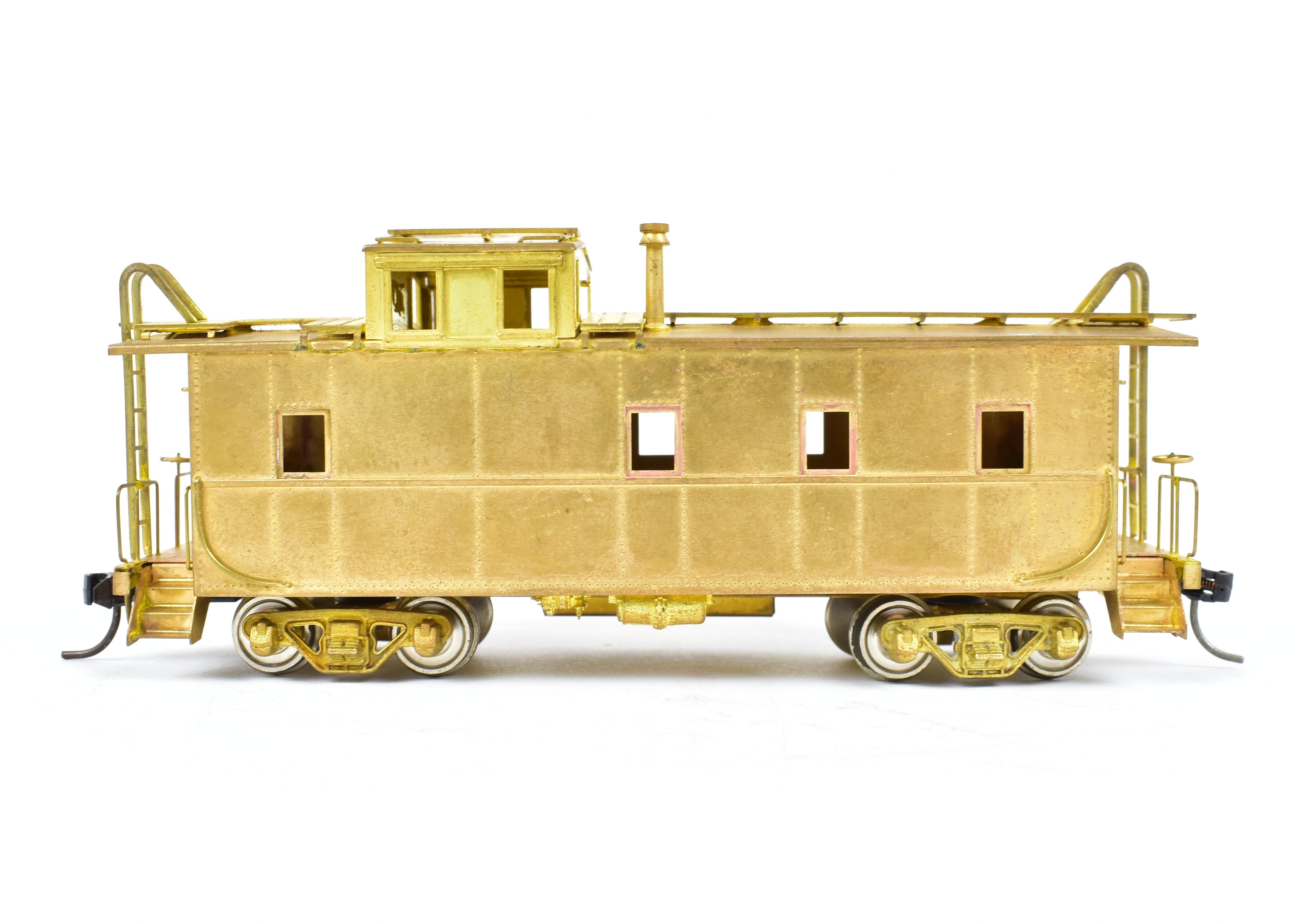 1967 HO Brass Balboa Southern Pacific C - 40 Steel Caboose Model