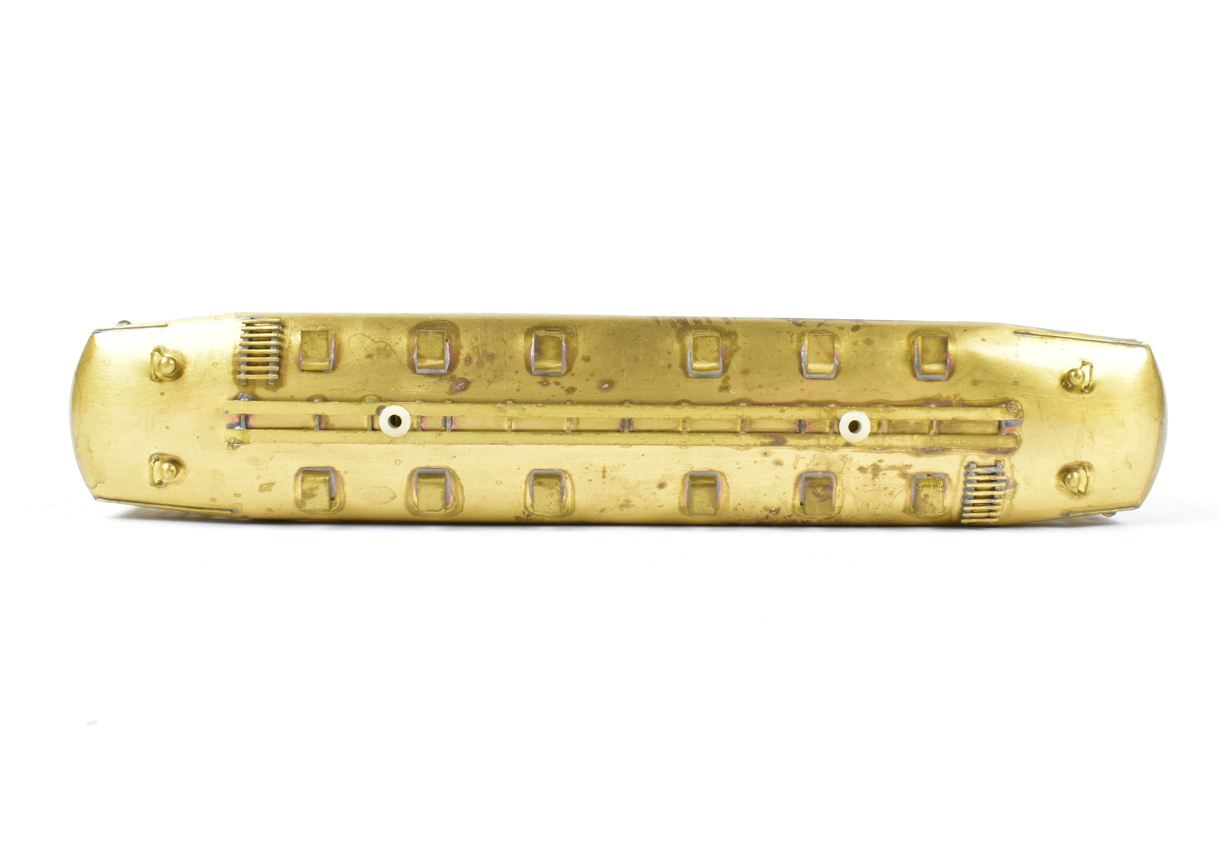 HO Scale Brass Fairfield Traction Models 345-2 CSL - Chicago Surface Lines Two-Man City Trolley Model