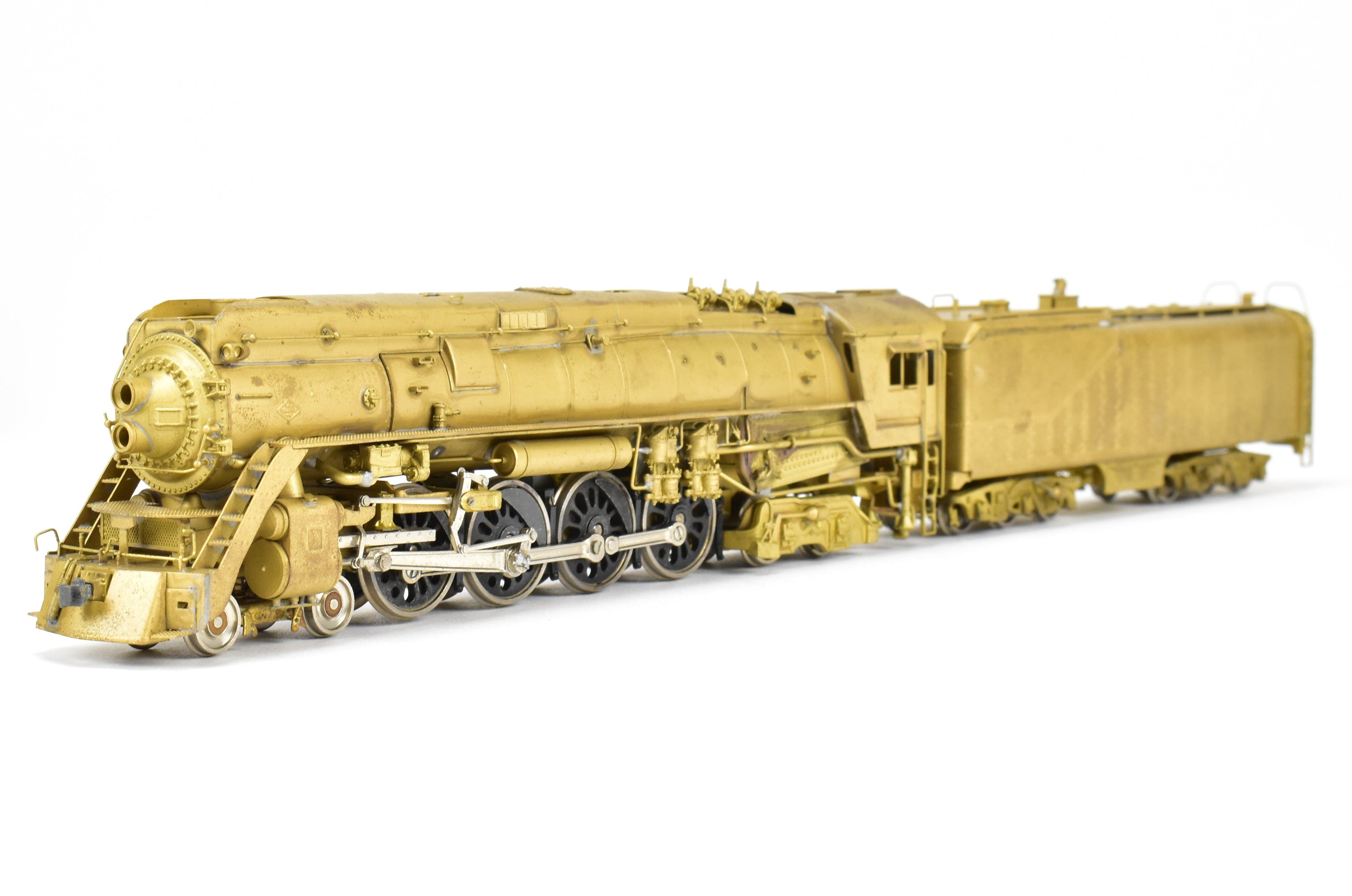 HO Scale Brass Balboa Southern Pacific GS - 4 4 - 8 - 4 Steam Locomotive Model with Detachable Skirts