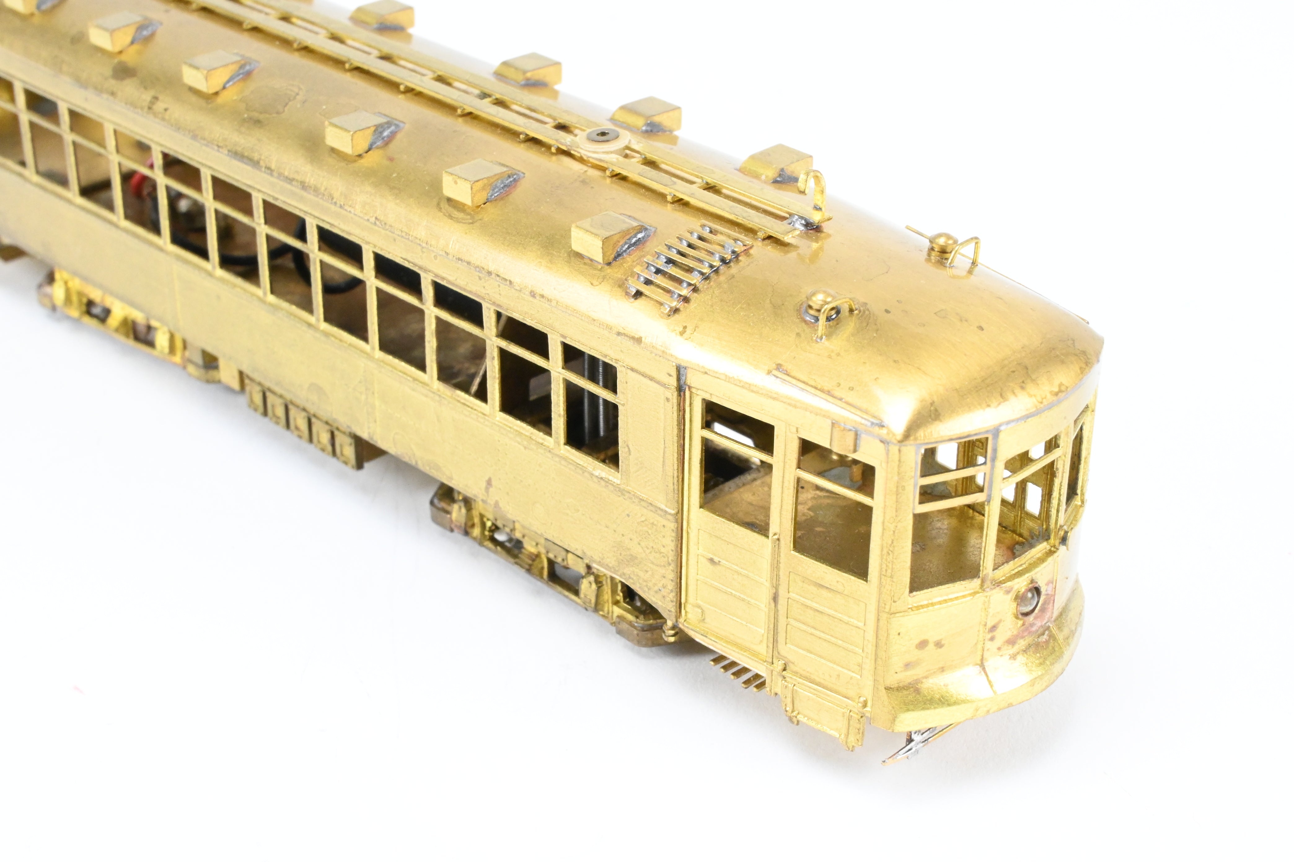 HO Scale Brass Fairfield 345-2 CSL Chicago Surface Lines Two-Man City Car