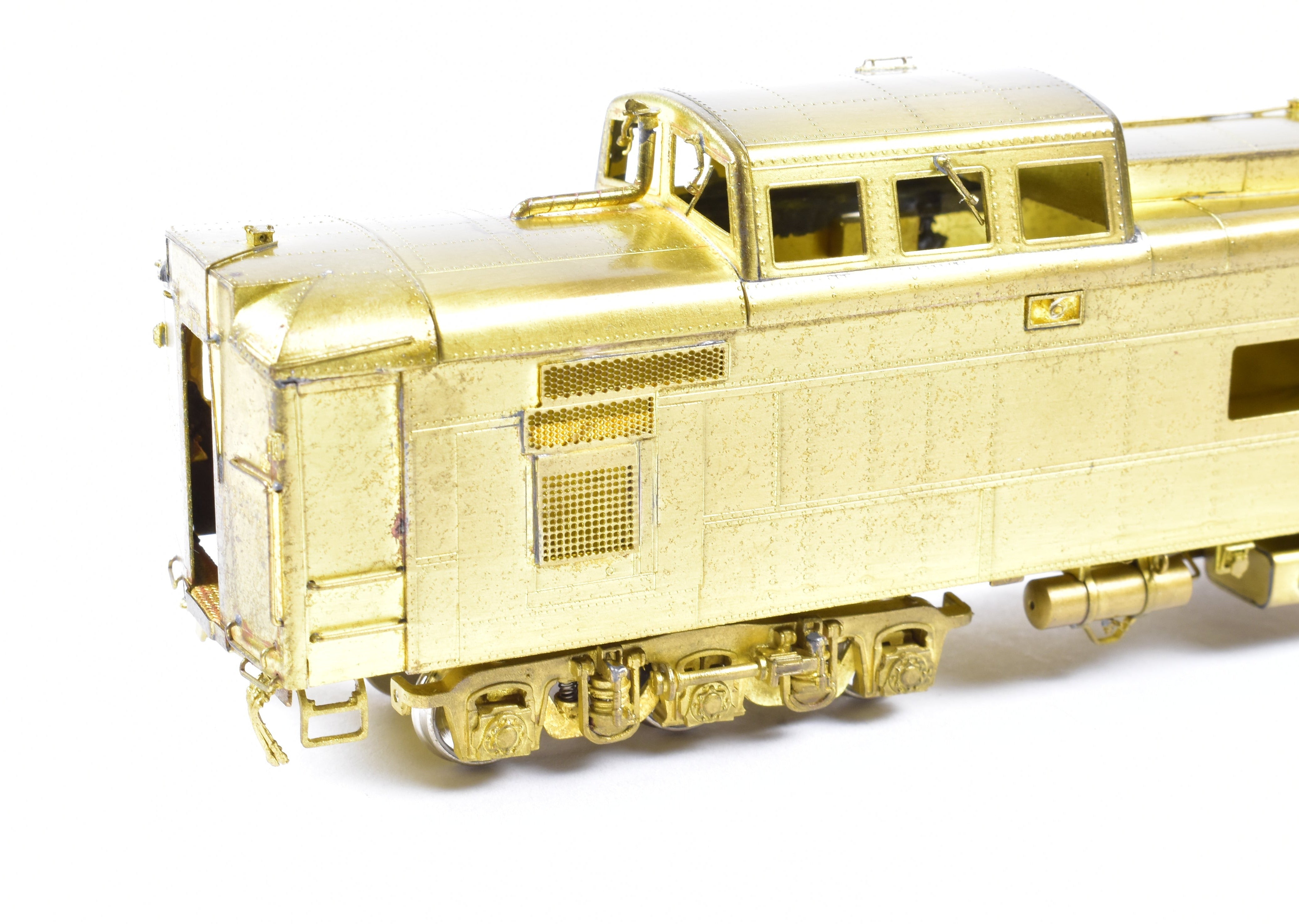 HO Scale Brass Dynamometer Car Model - Overland Models, Inc. Union Pacific #210 in Modernized Configuration