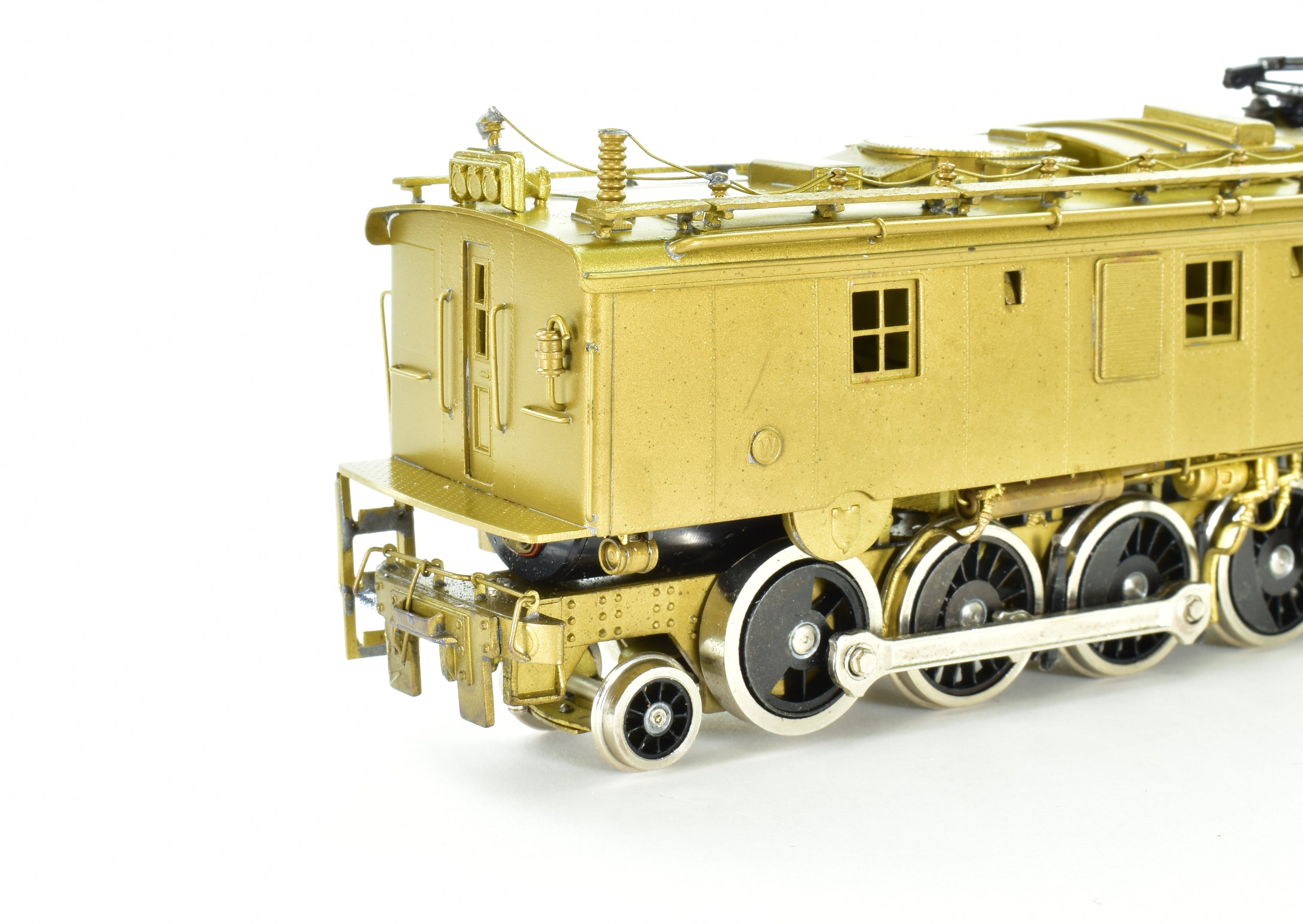 High - Quality HO Scale Brass Alco Models Virginian EL - 3a Jackshaft 3 - Unit Electric Locomotive Model for Train Enthusiasts