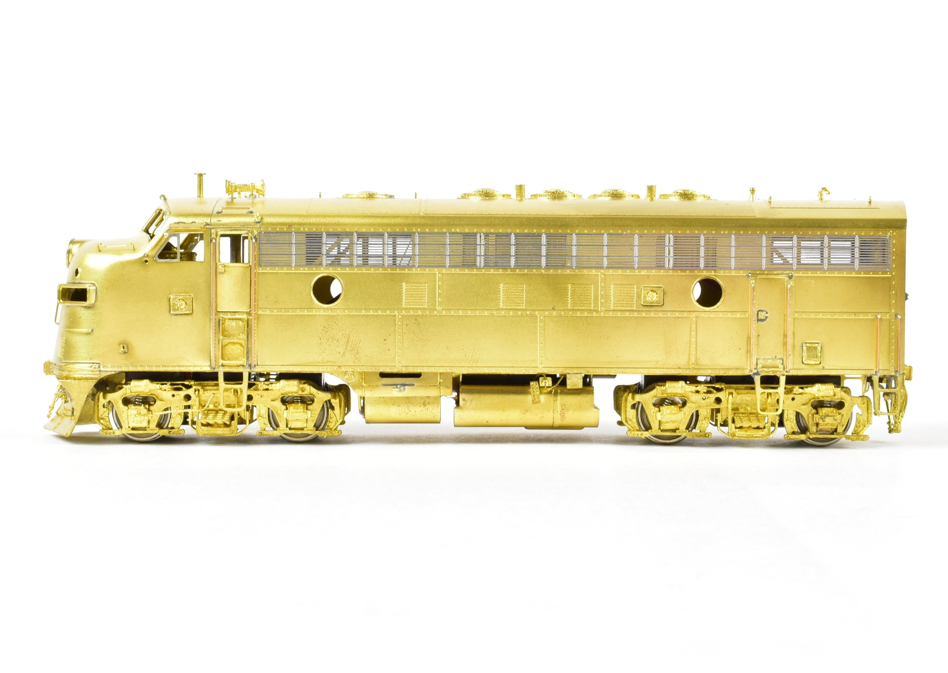 HO Scale Brass Western Pacific EMD F7A 913, 921 w/ Snowplow from Overland Models
