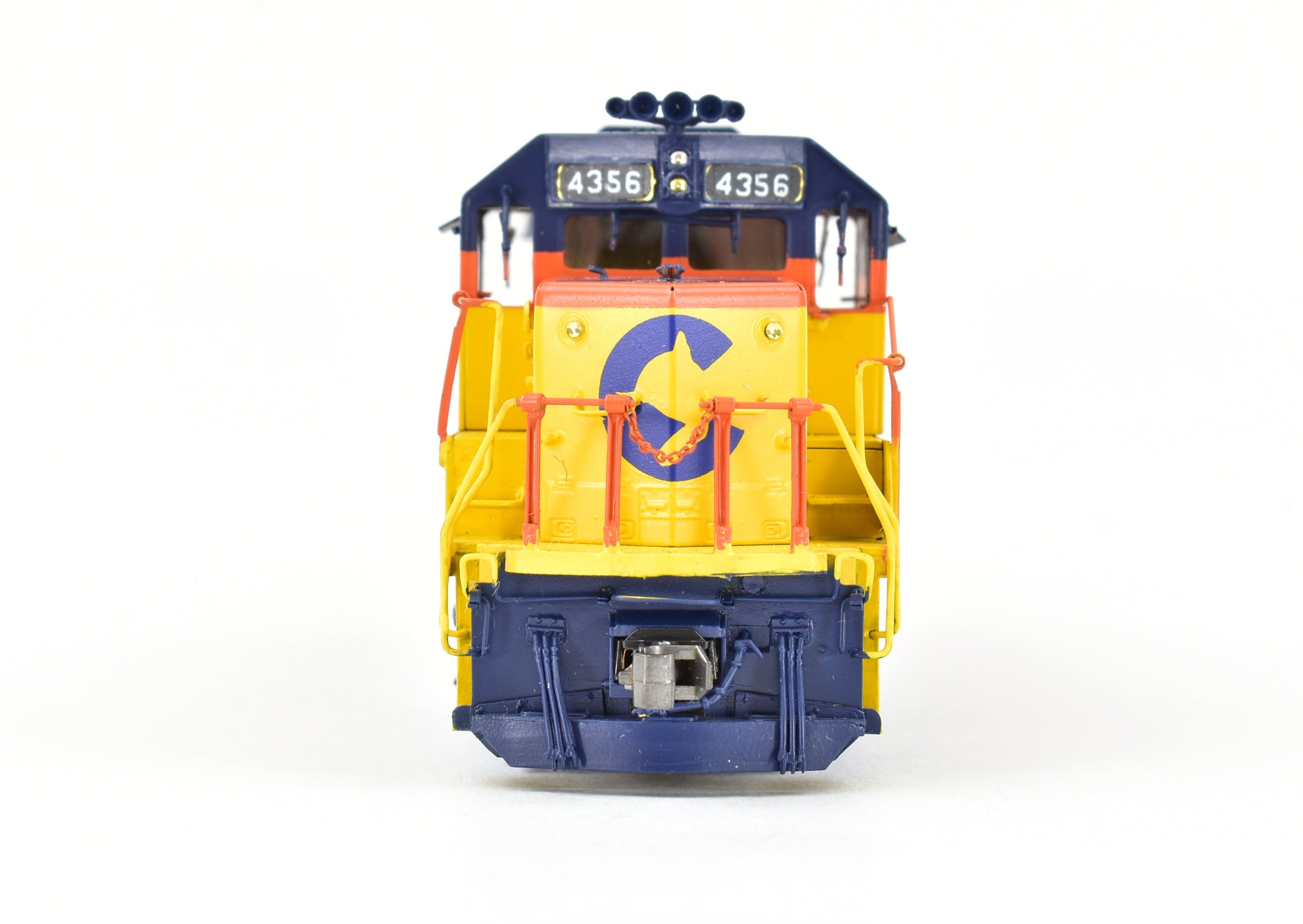 HO Scale Brass OMI Western Maryland Chessie System GP40-2 Factory Painted #4356