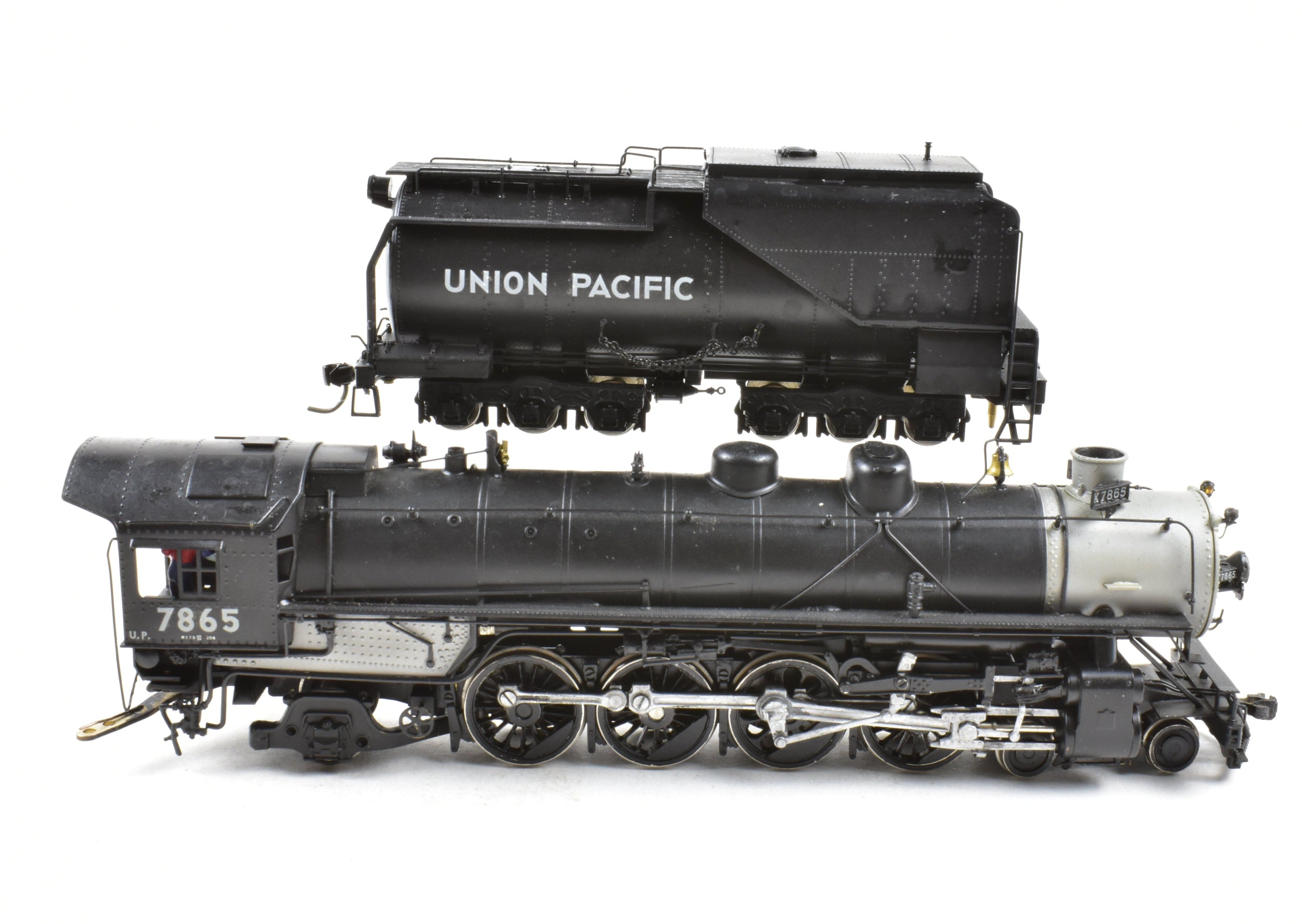 HO Scale Brass Custom-Painted Union Pacific 7000 Class 4-8-2 by Westside Model Co.