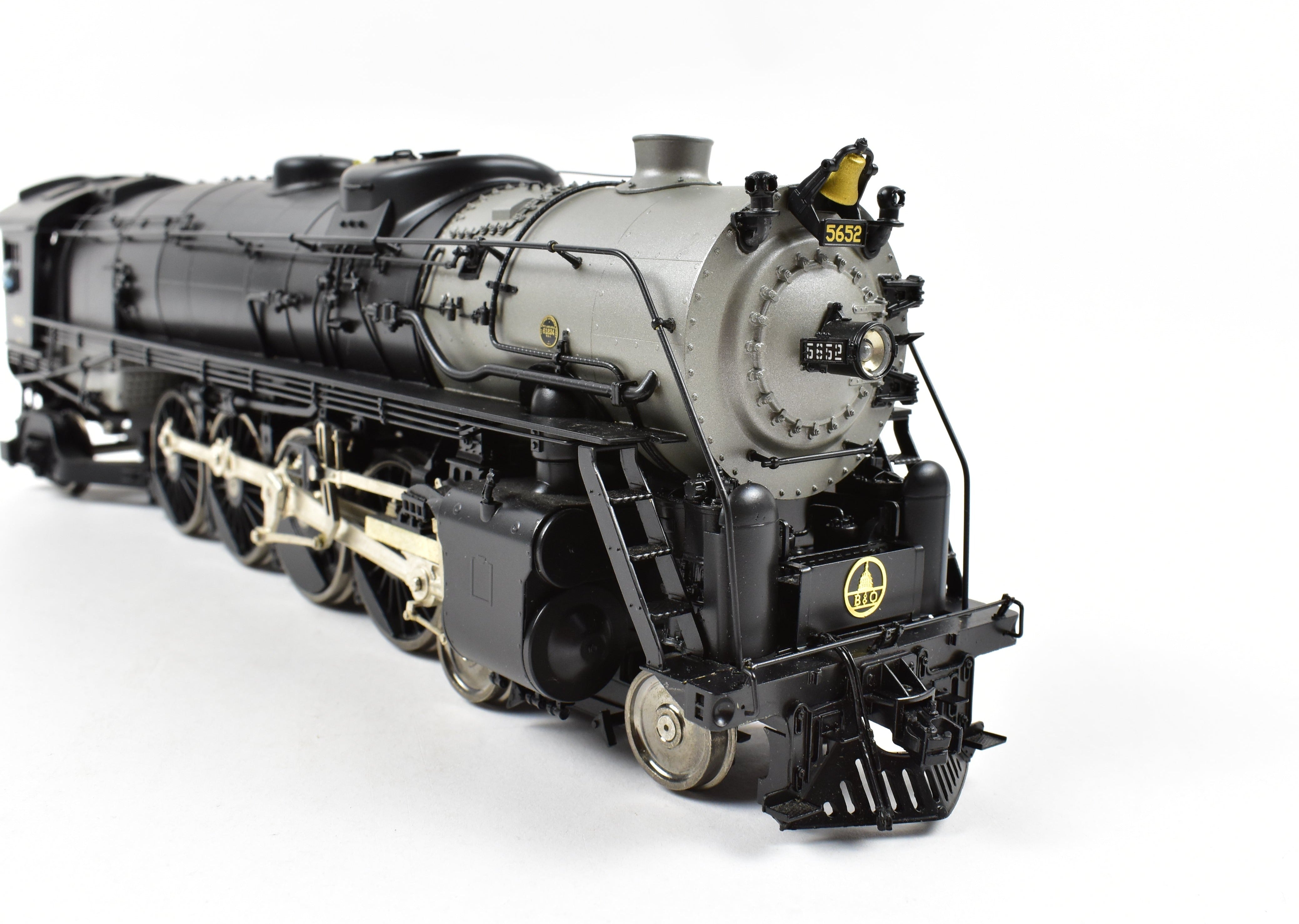 O Scale Brass Model Train - Sunset Models B&O Baltimore and Ohio T4A 4-8-2 FP Locomotive #5652