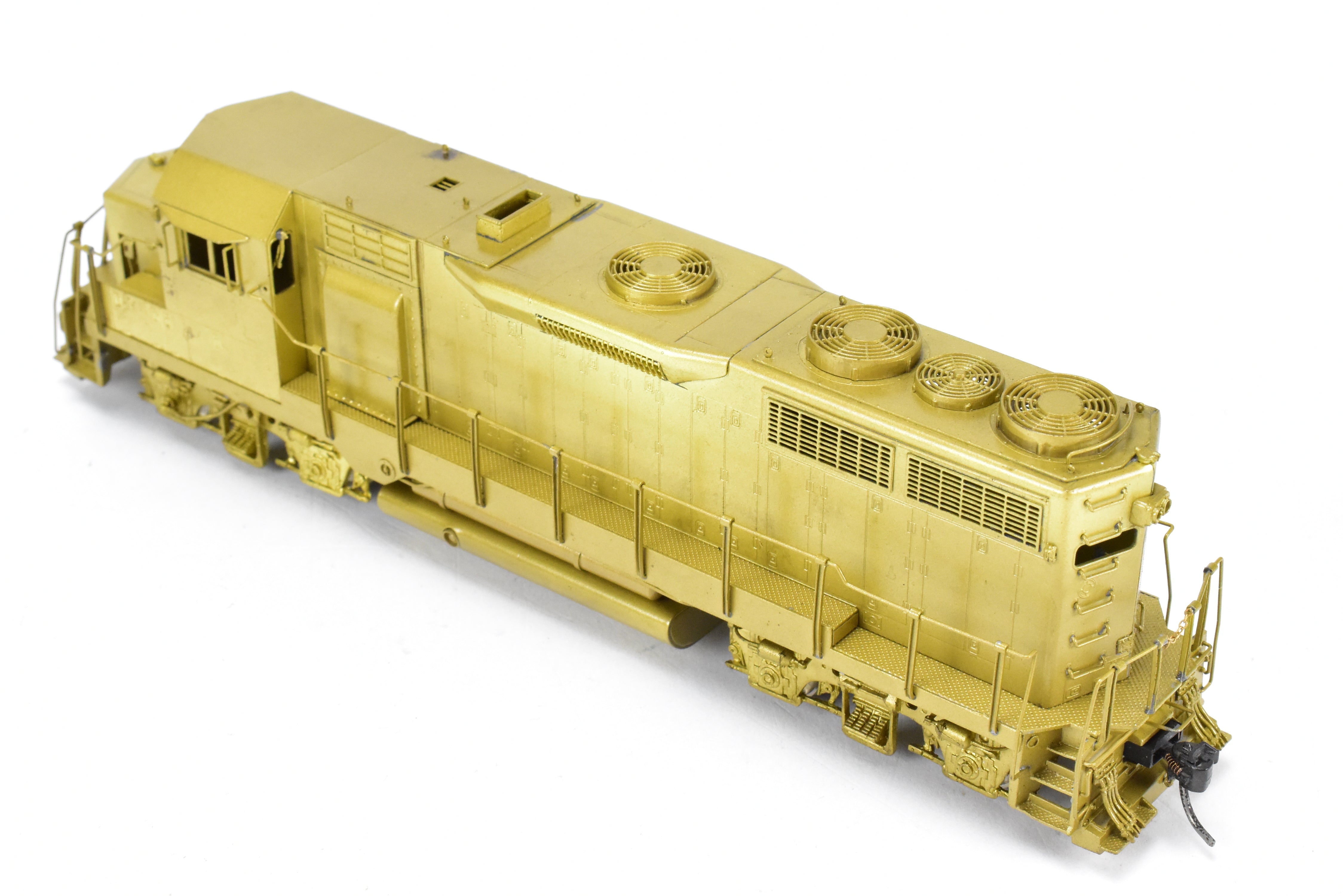HO Scale Brass Model Train - Overland Models Inc. EMD GP35 Locomotives with Dynamic Brakes and High Headlight for Various Railroad Lines