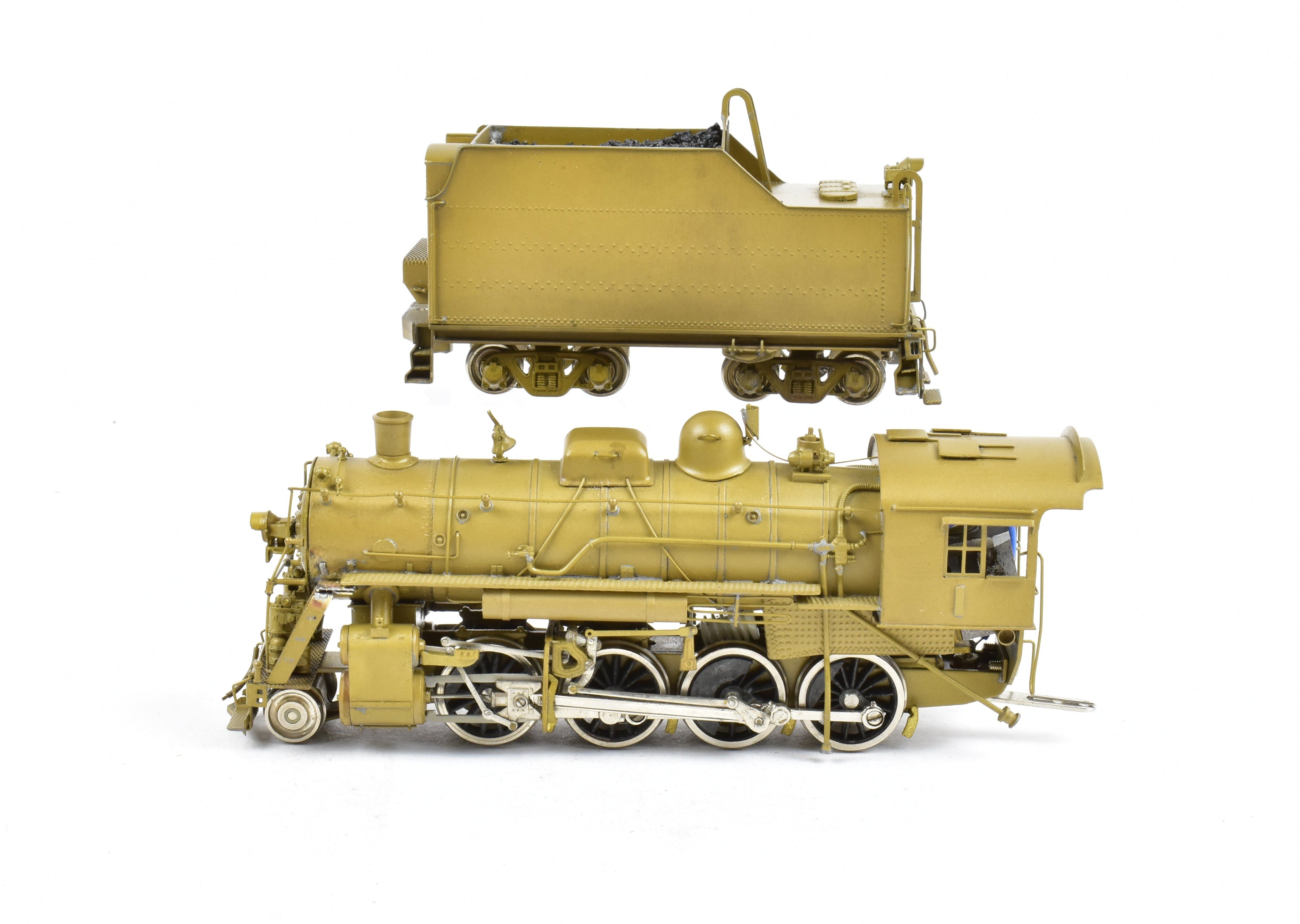 HO Scale Brass Hallmark Models Illinois Central 2-8-0 Steam Locomotive Model