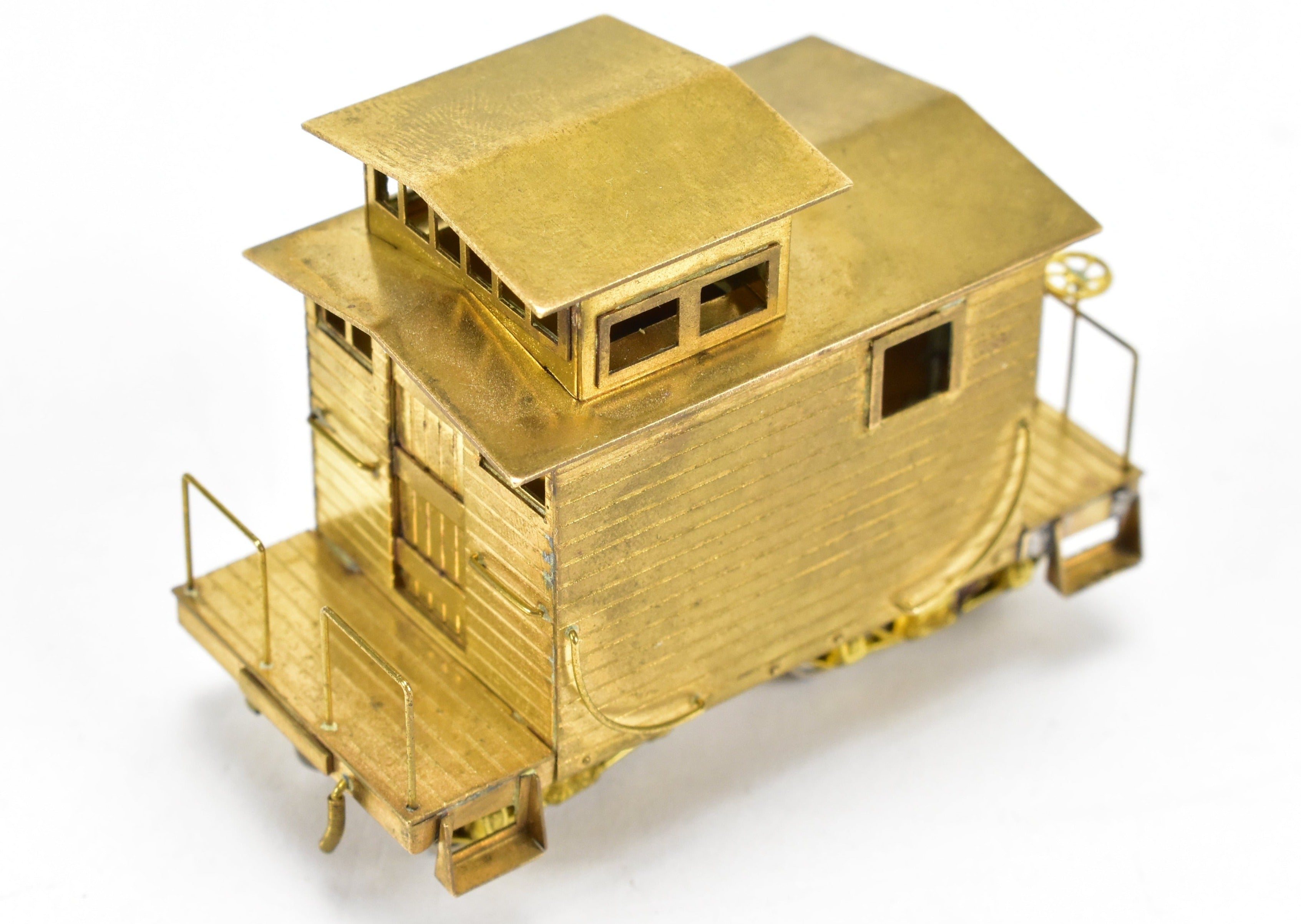 HOn3 Scale Brass Model Railroad Westside Lumber Co. Short Caboose No. 7 by Westside Model Co., Without Original Box