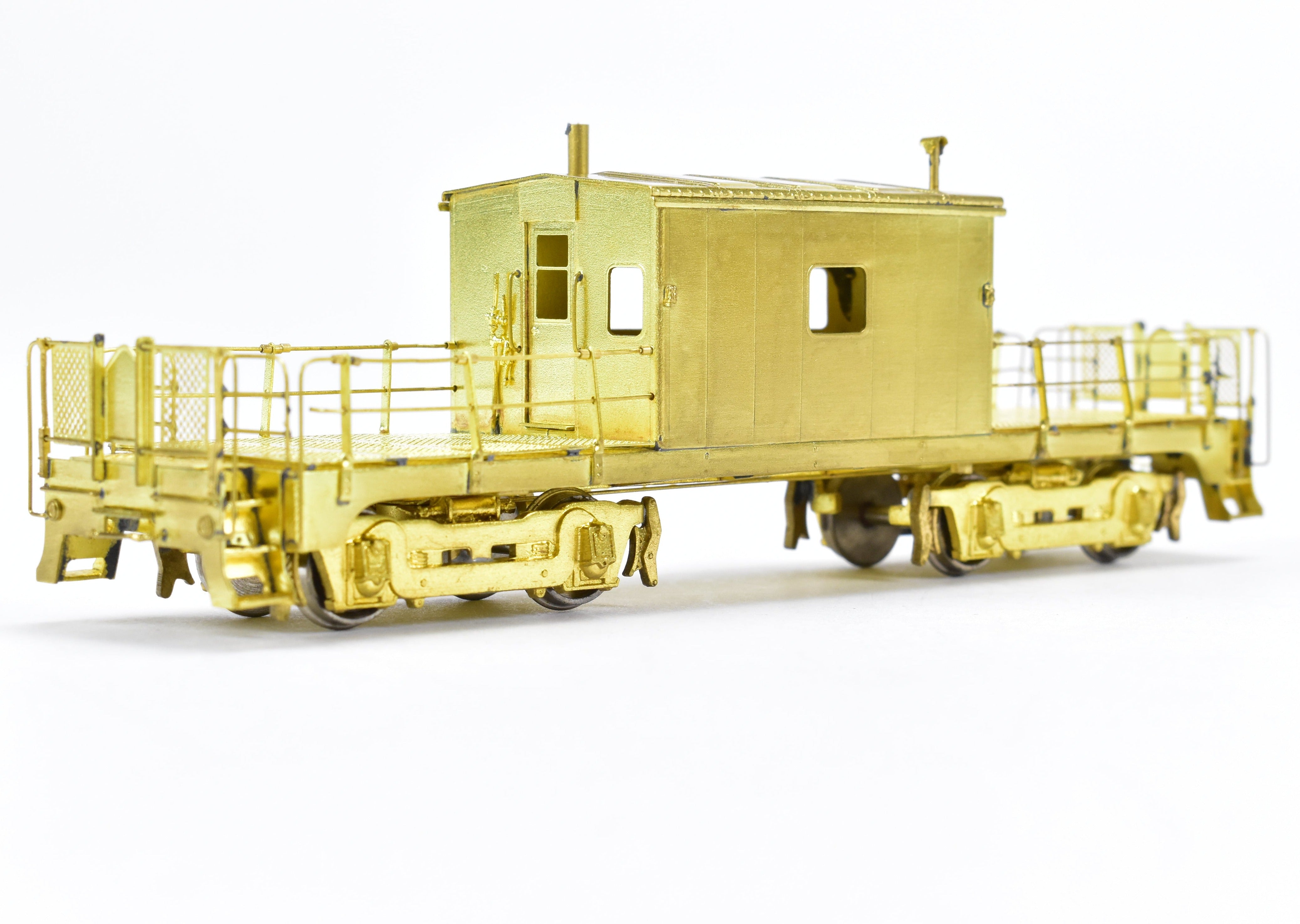 HO Brass Great Northern Transfer Caboose X177-X180 by OMI Overland Models