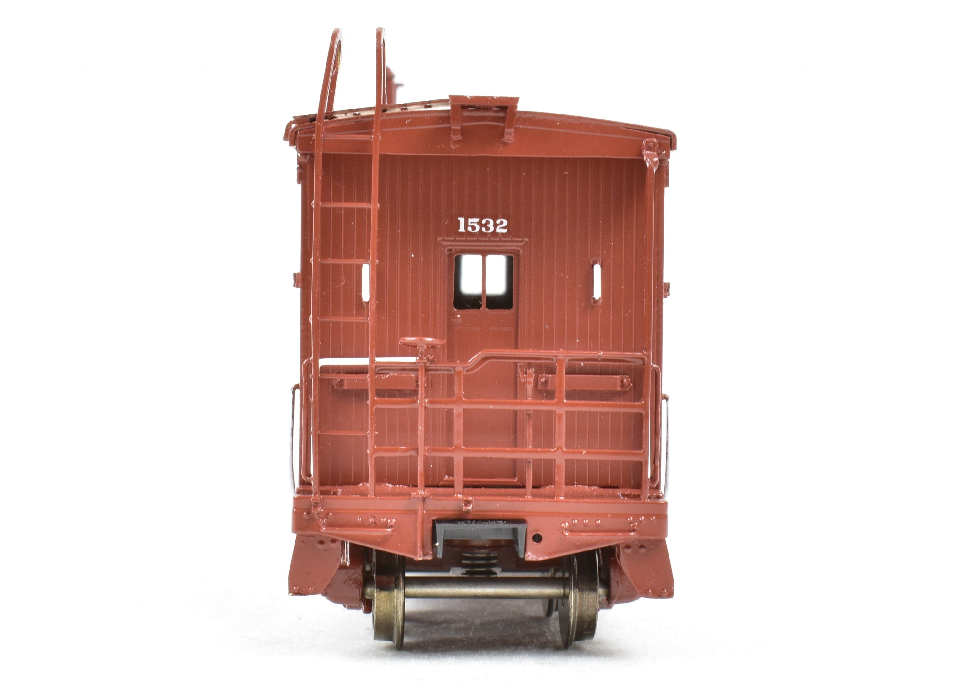 HO Scale Brass Northern Pacific Wood Bay Window Caboose FP No. 1532 by OMI