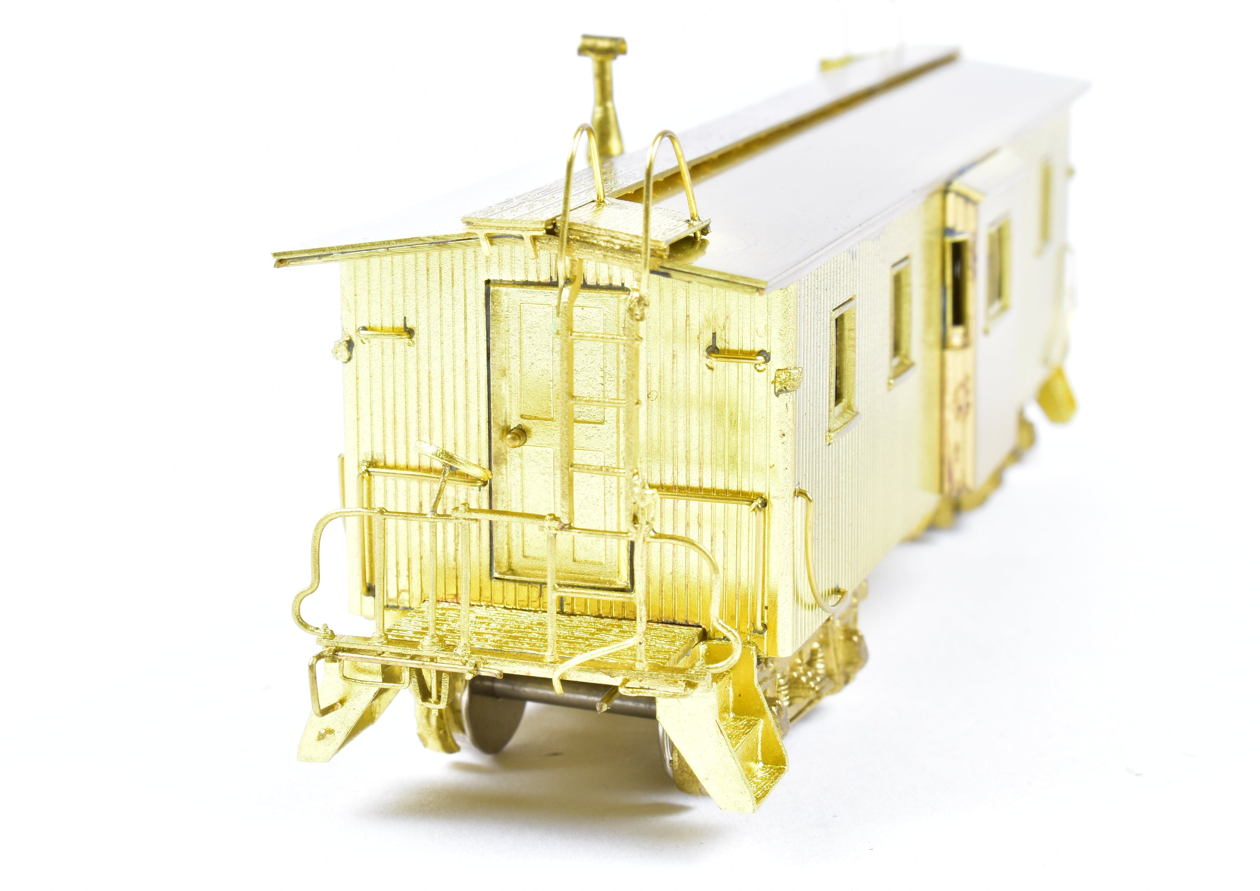 HO Brass OMI Overland Models CStP M&O Omaha Road C&NW Wood Bay - Window Caboose #6076