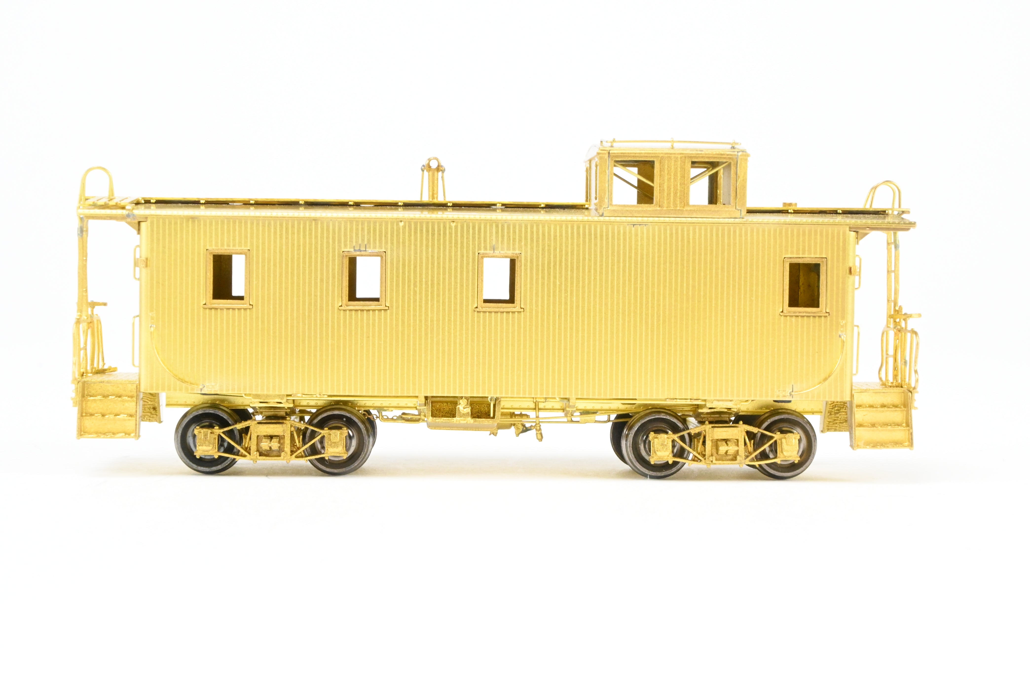 HO Scale Brass Interurban Wood Caboose with Cupola - OMI (Overland Models, Inc.) CNS&M - North Shore Line, Models #1002 - 1005