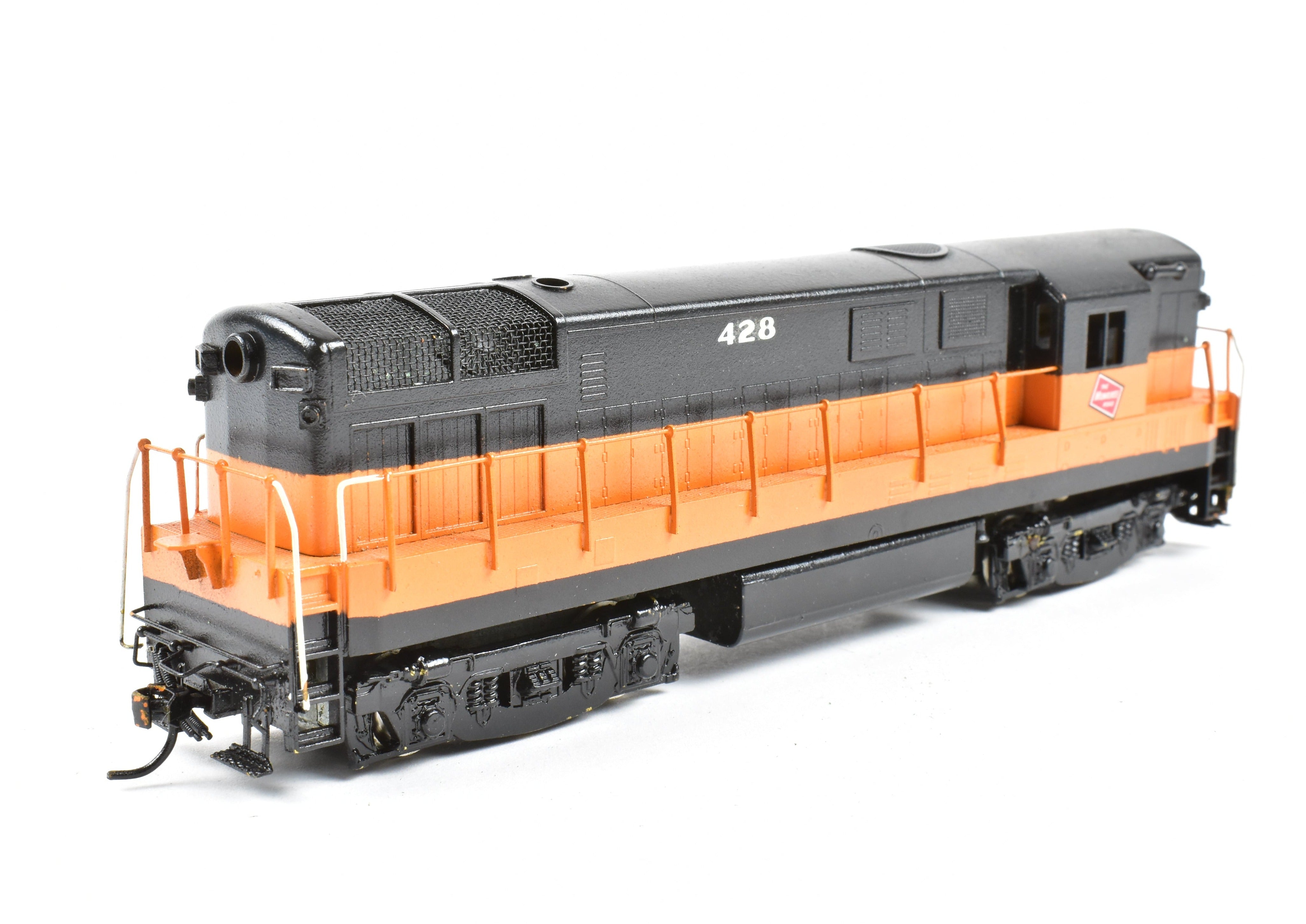 HO Scale Brass Red Ball Milwaukee Road H-16-44 Baby Trainmaster Model