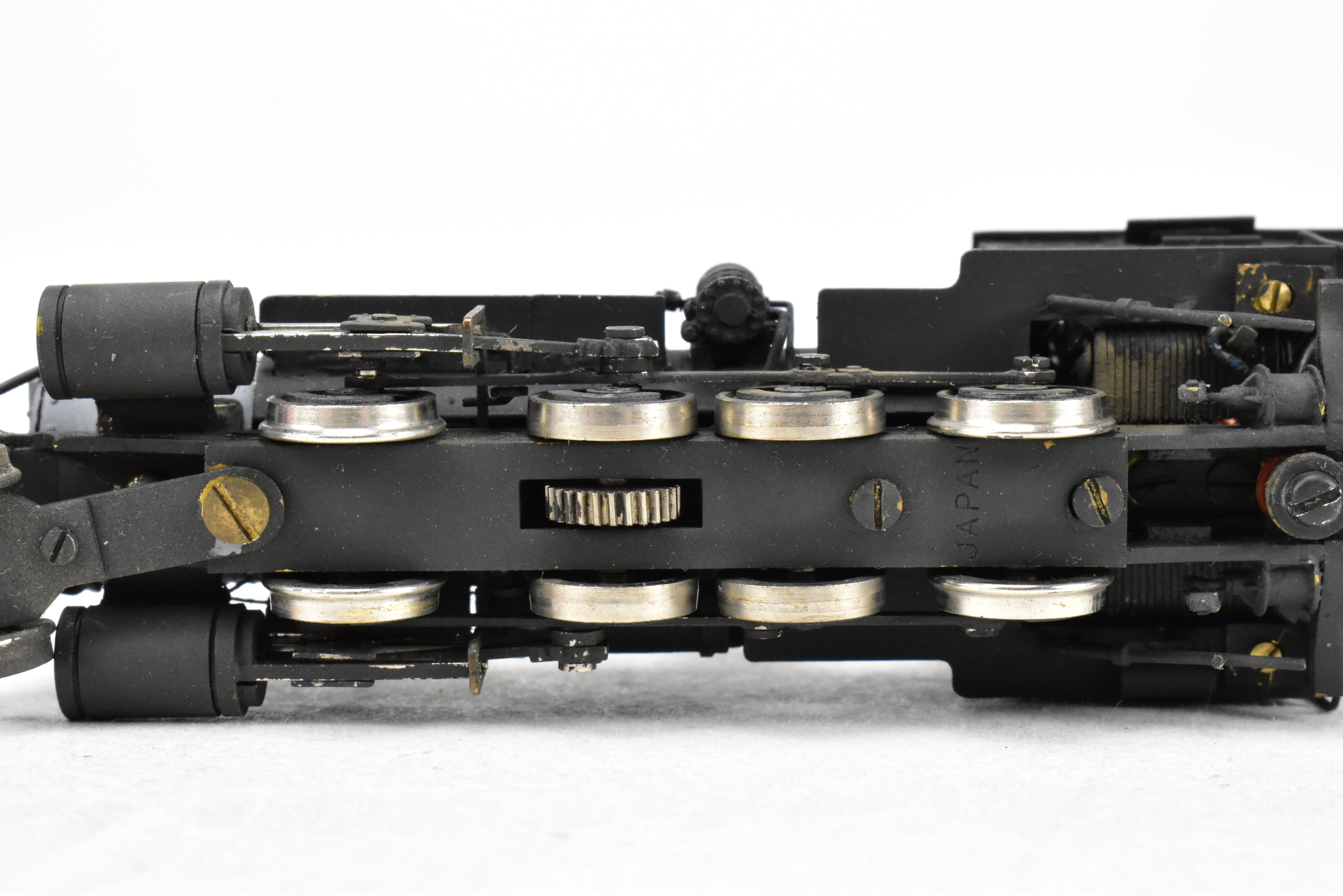 HOn3 Scale Brass Balboa Model Train - Rio Grande Southern C - 19 #40 2 - 8 - 0 Locomotive with Light Weathering and Added Details
