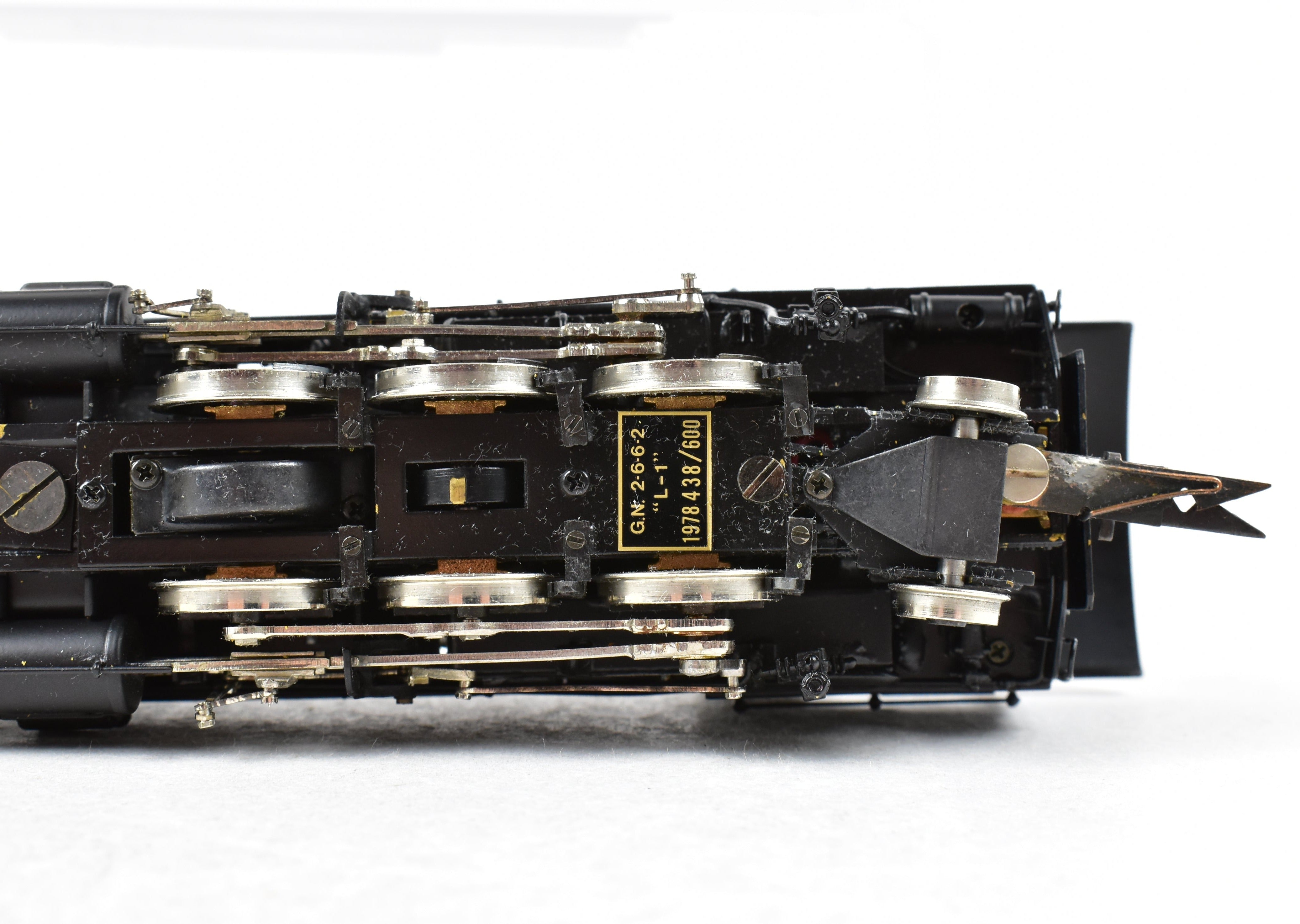 HO Scale Brass Model Train - PFM - Tenshodo GN - Great Northern 2-6-6-2 Class L-1 Crown FP Steam Locomotive #1906