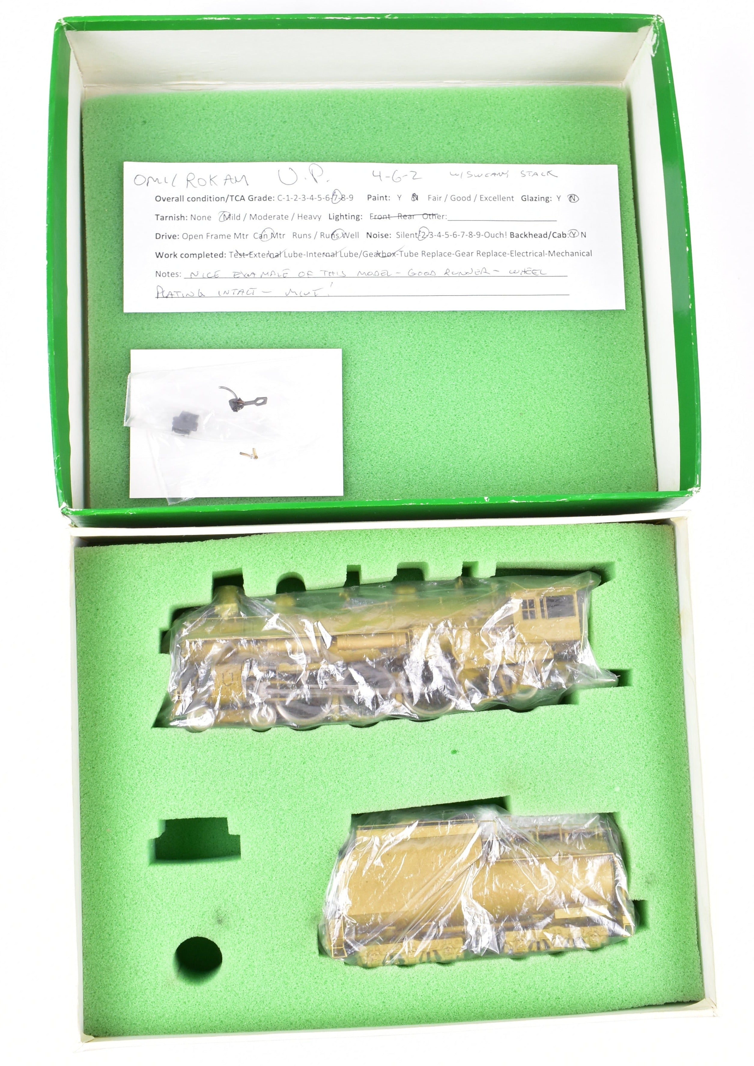HO Brass OMI - Overland Models Inc Union Pacific Heavy 4-6-2 Pacific Model