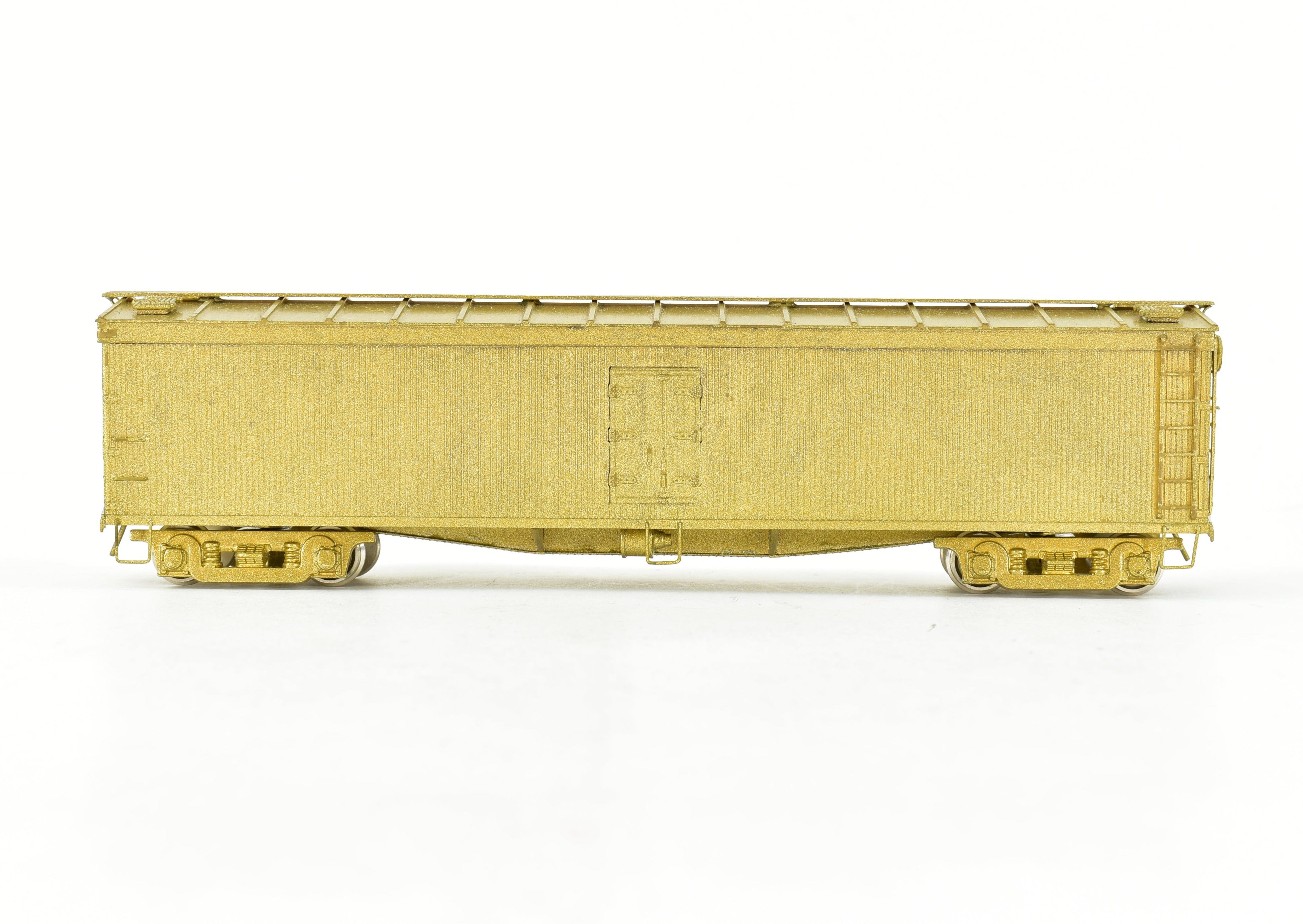 HO Brass Railway Express Agency 50' Wood Express Reefer Model by Trains Inc.