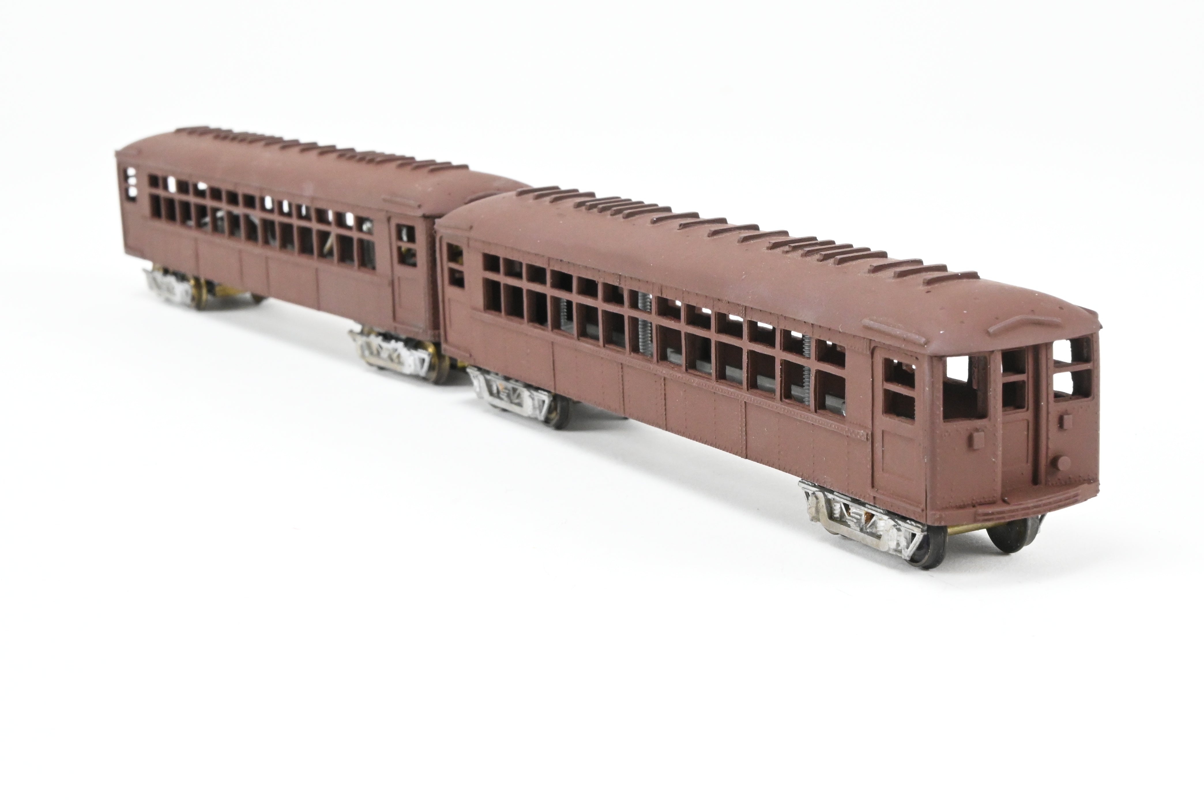 HO Scale Die - Cast Model Train Set by MTS Imports Representing Chicago Transit Authority 4000 Series 2 - Car Set