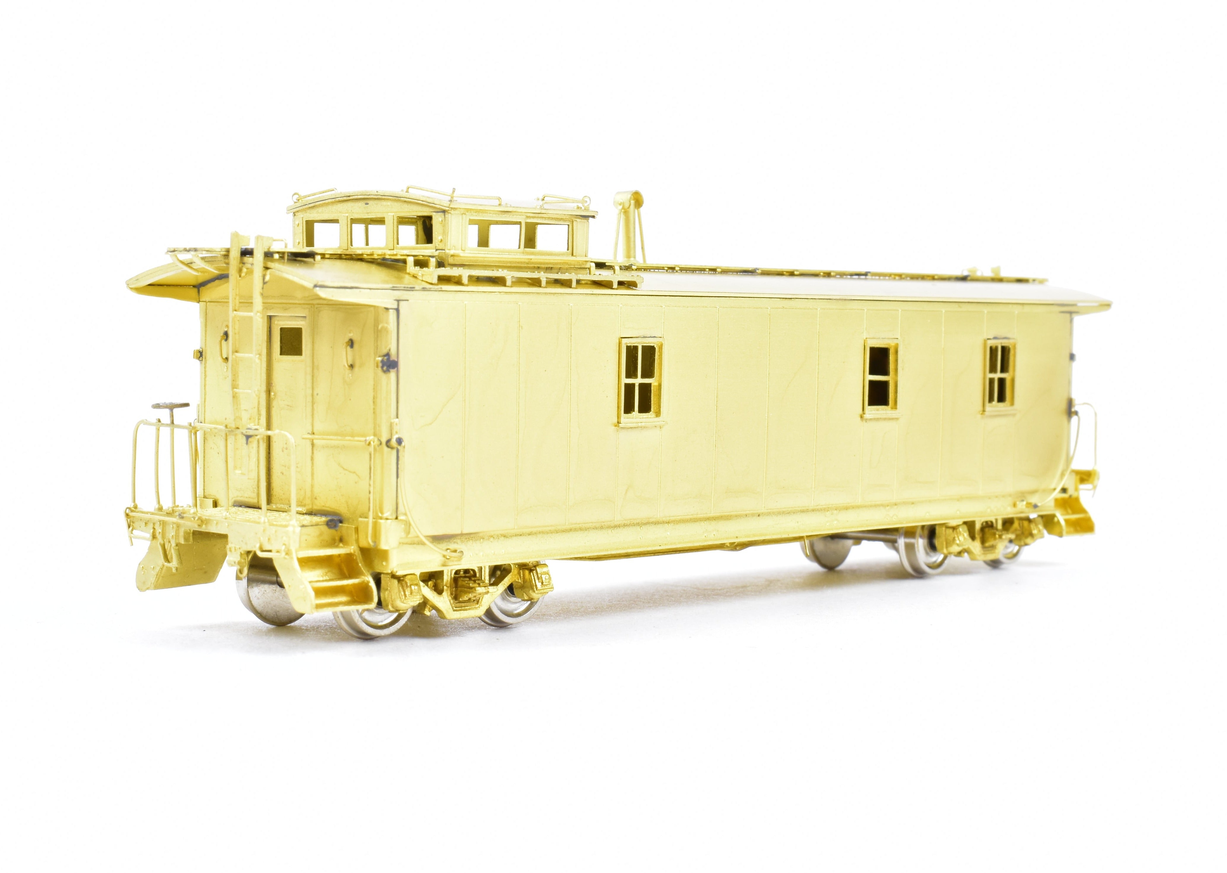 HO Scale Brass NYC - New York Central Pacemaker Plywood Caboose Model by Overland Models, Inc. (OMI)
